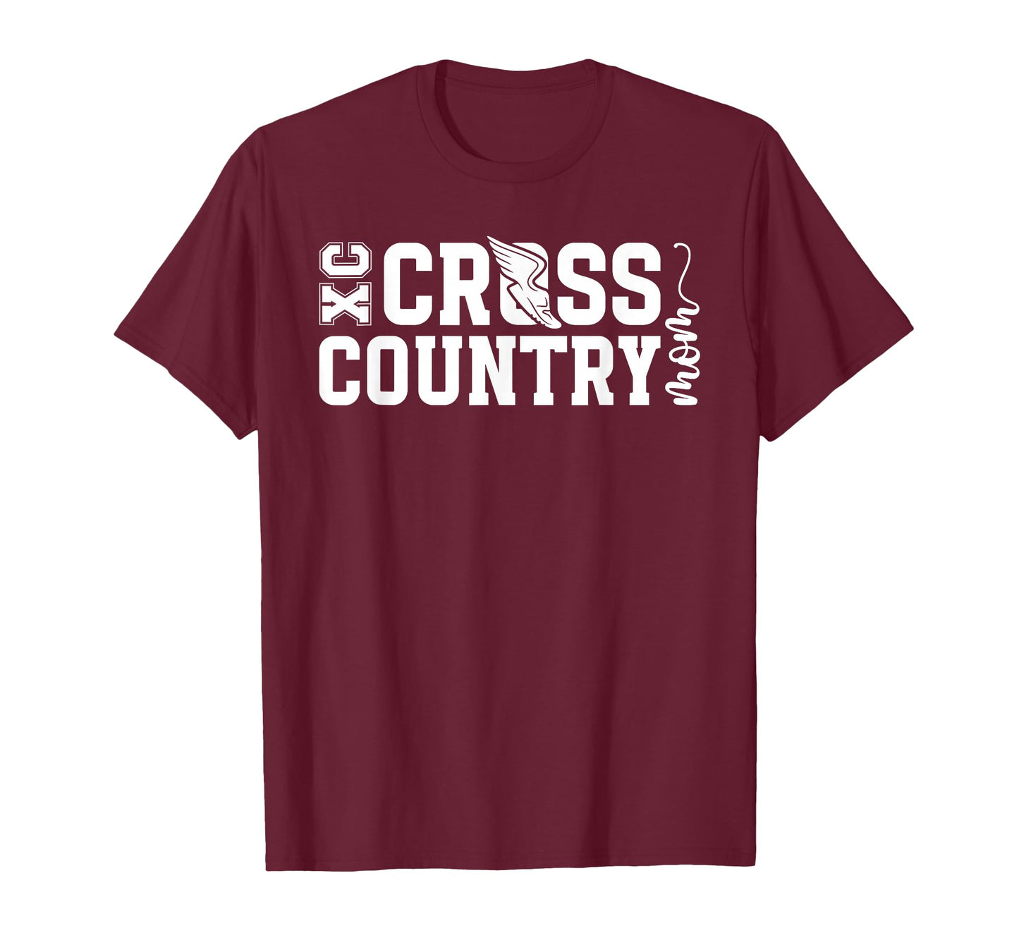 Cross Country Mom Of A Cross Country Runner Mama XC Mother T-Shirt
