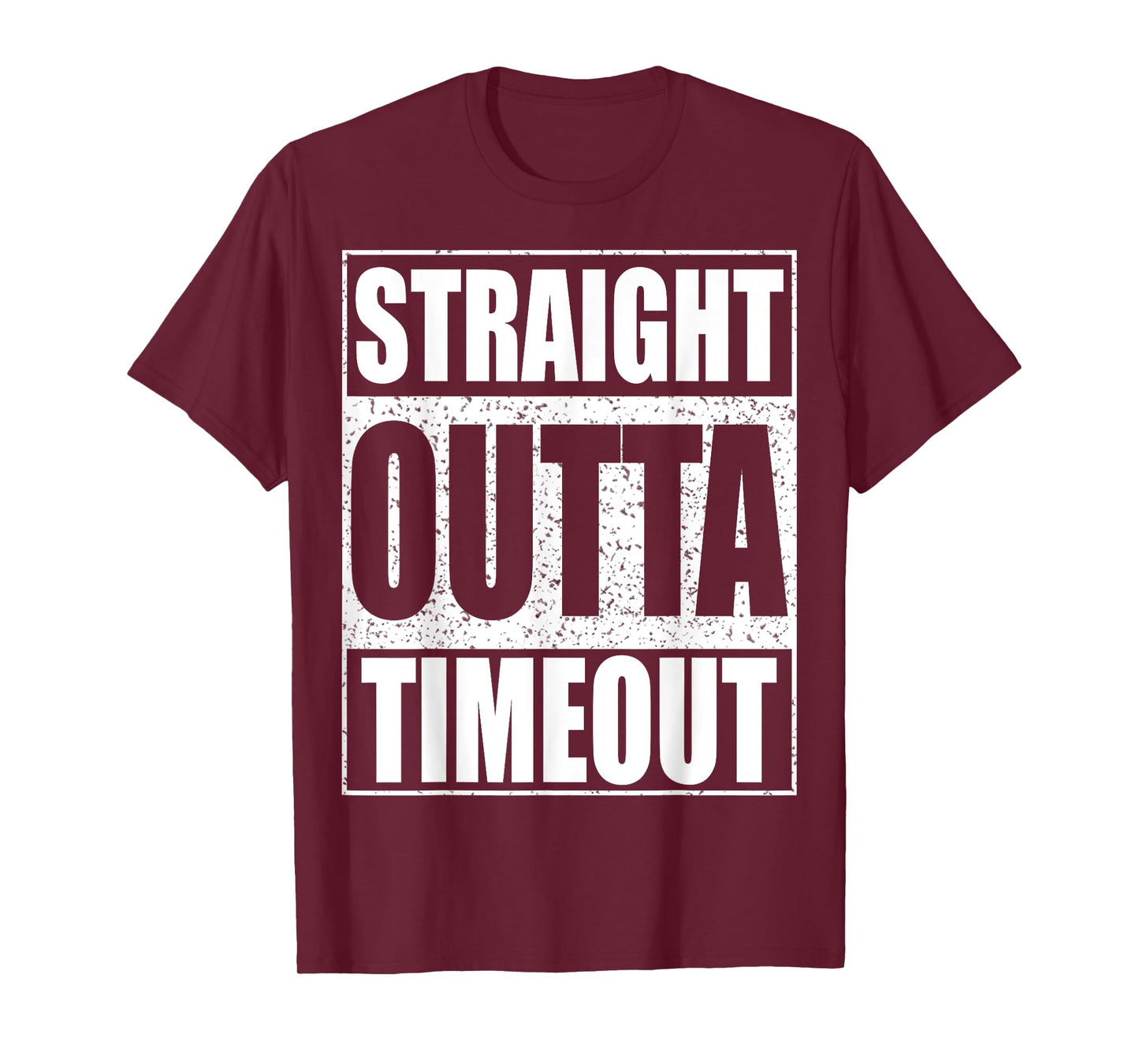 Straight Outta Timeout T-Shirt Kids Boy Girl Toddler Shirt T-Shirt