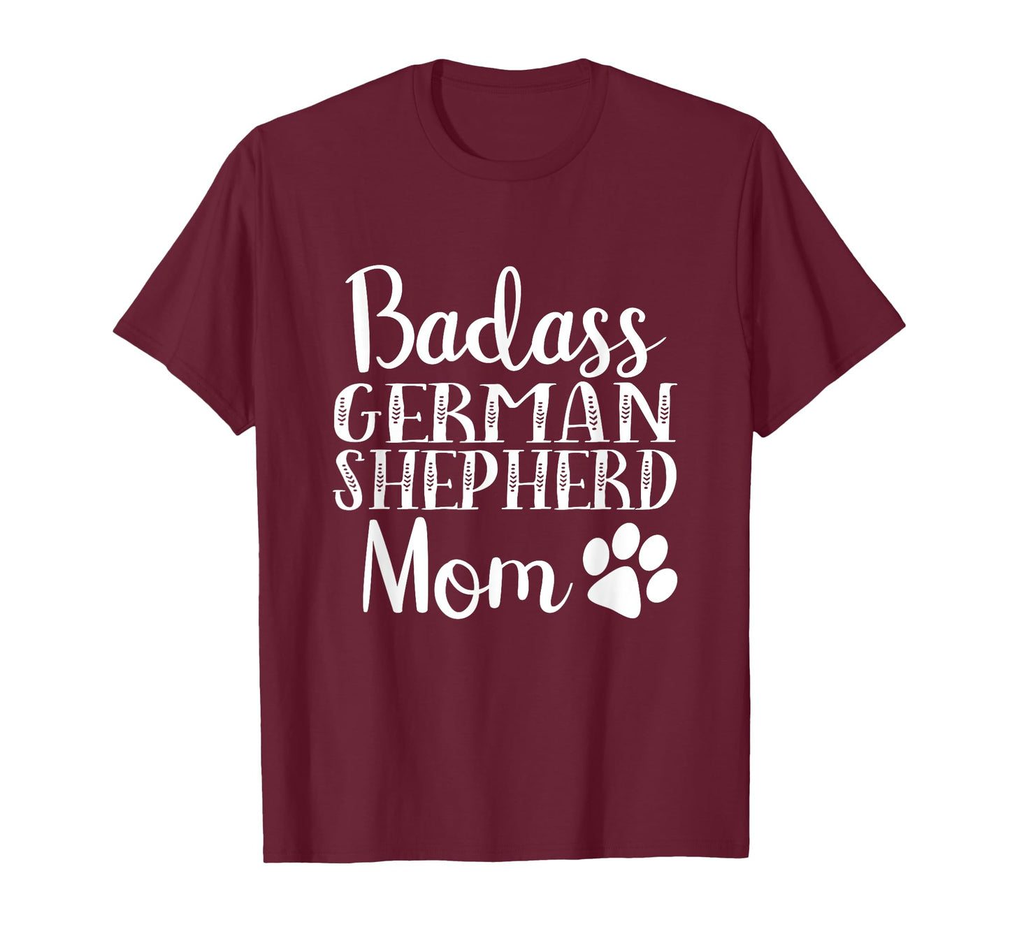 Funny German Shepherd mom Cute Dog owners Women T-Shirt