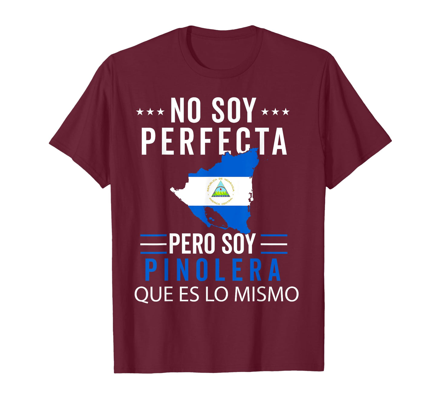 Nicaragua Flag Camiseta Nicaraguan Mujer Pinoleros Nica T-Shirt