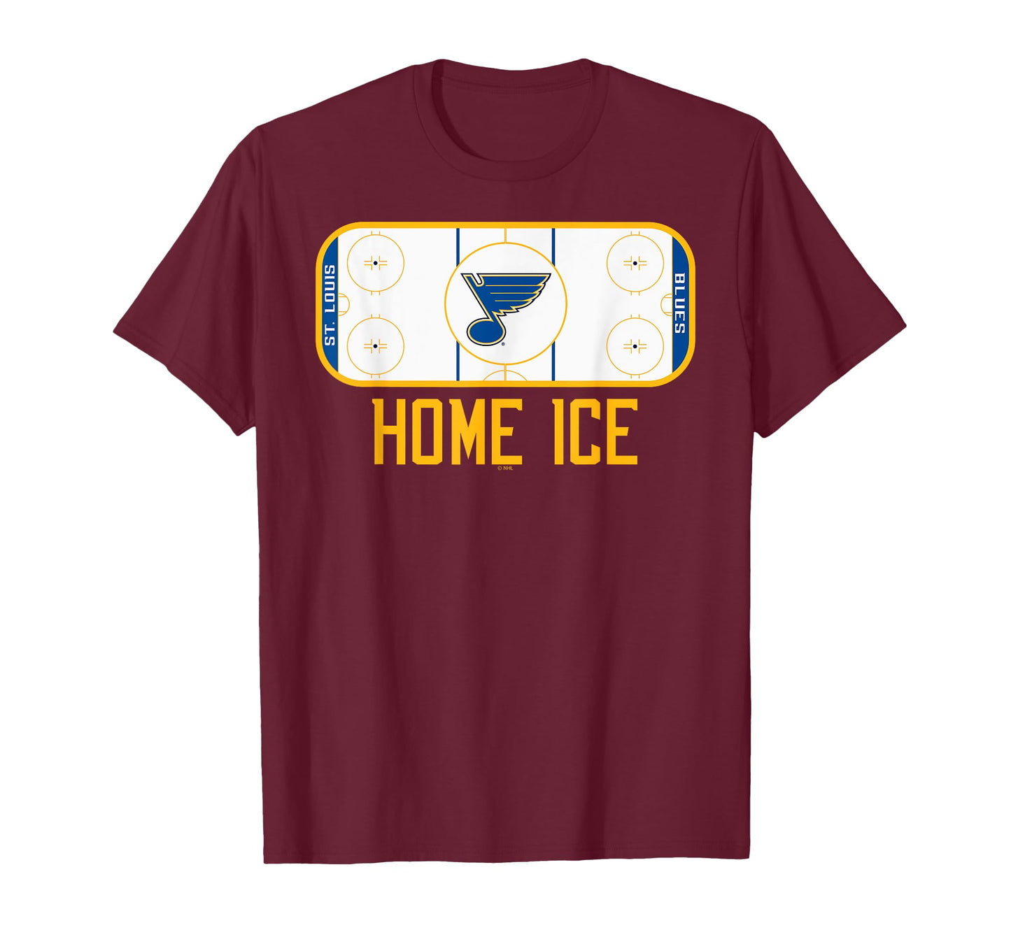 St. Louis Blues Home Ice Officially Licensed T-Shirt