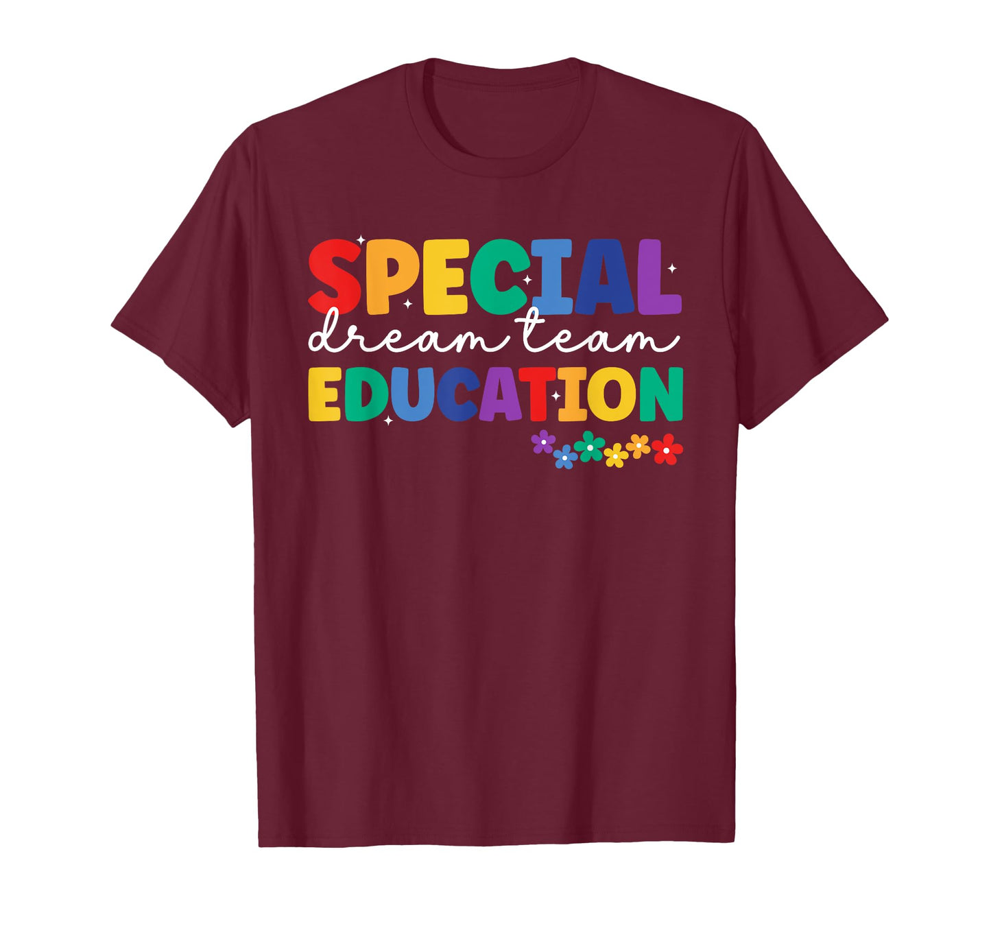 Special Education Squad Retro Dream Team SPED Teacher T-Shirt