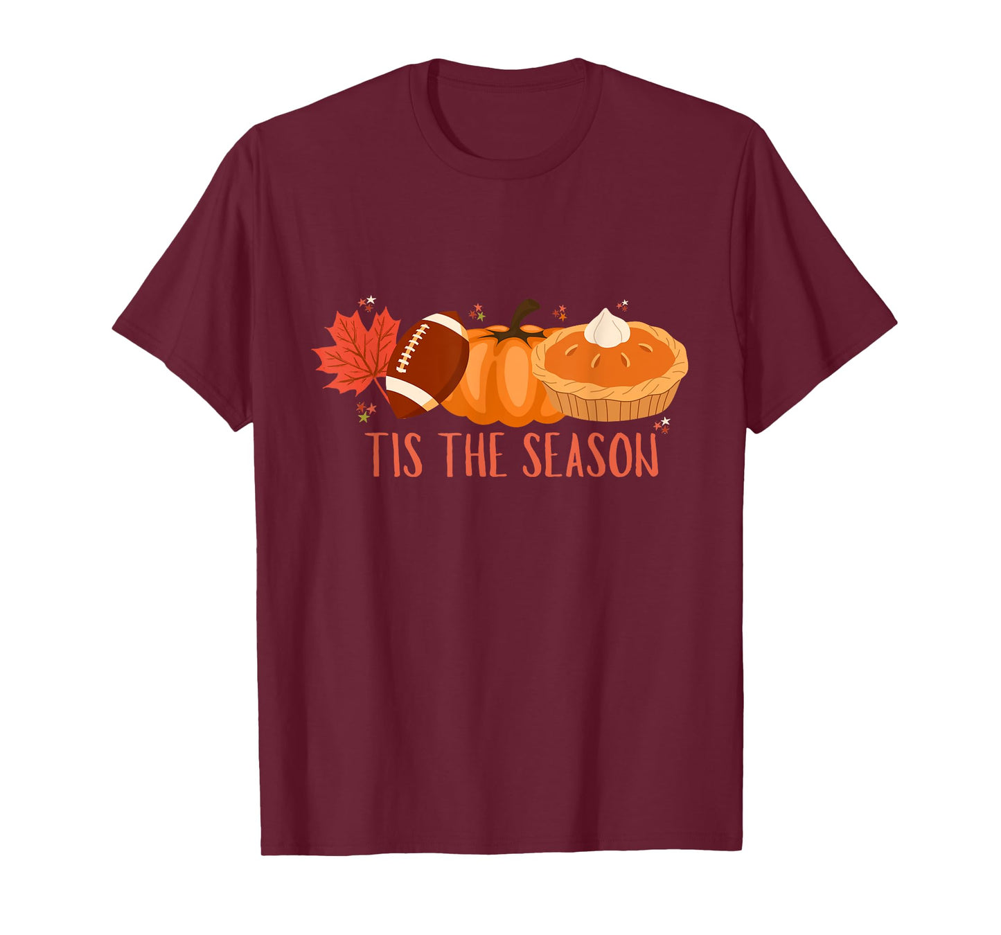 Tis The Season Halloween Womens Funny Pumpkin Thanksgiving T-Shirt