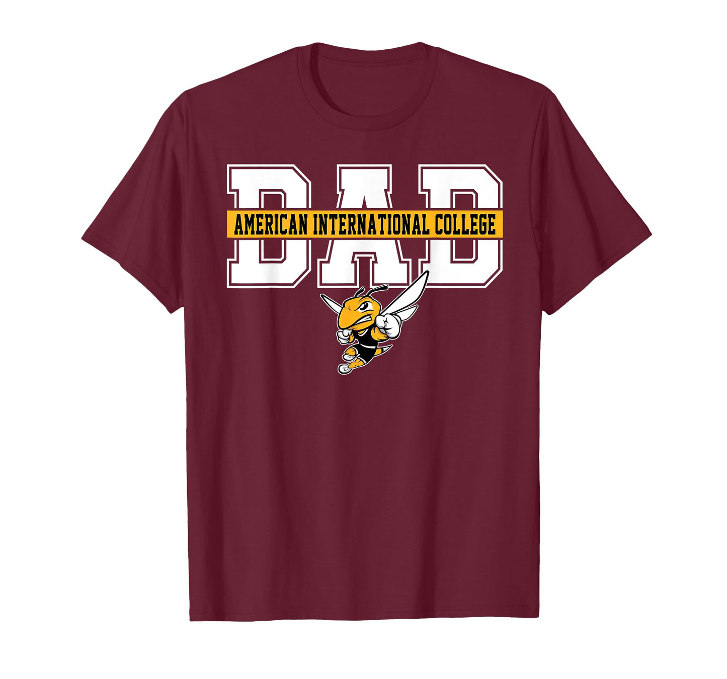 American International College AIC Dad Father Arch Vintage T-Shirt