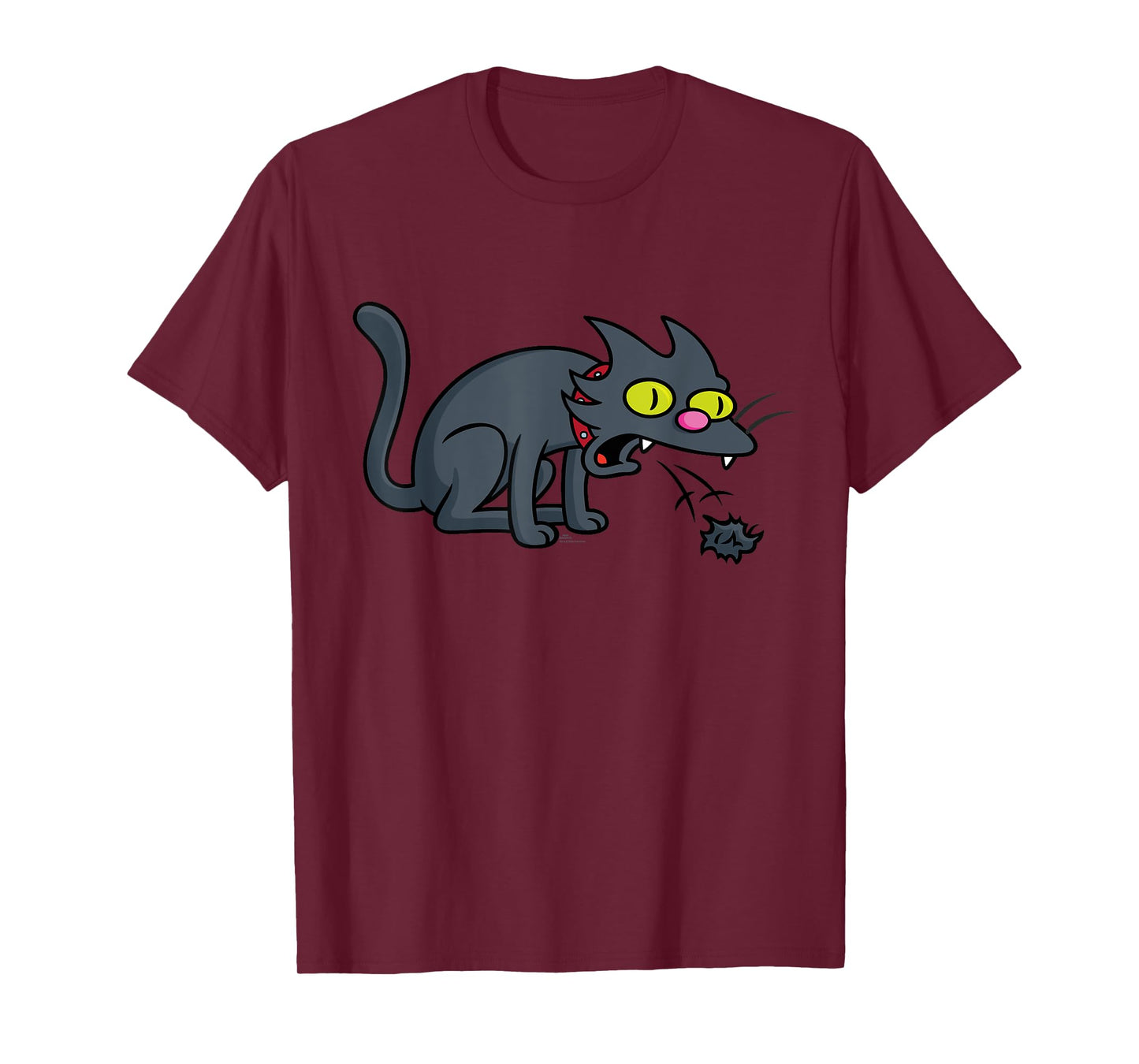 The Simpsons Snowball 2 Hairball Pet Cat Parent T-Shirt for Men Women Kids