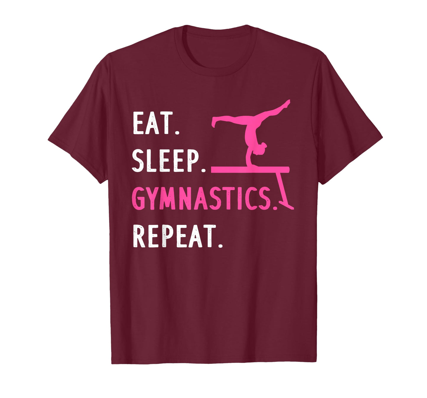 Funny Gymnastics For Women Girls Gymnast Handstand Tumbling T-Shirt