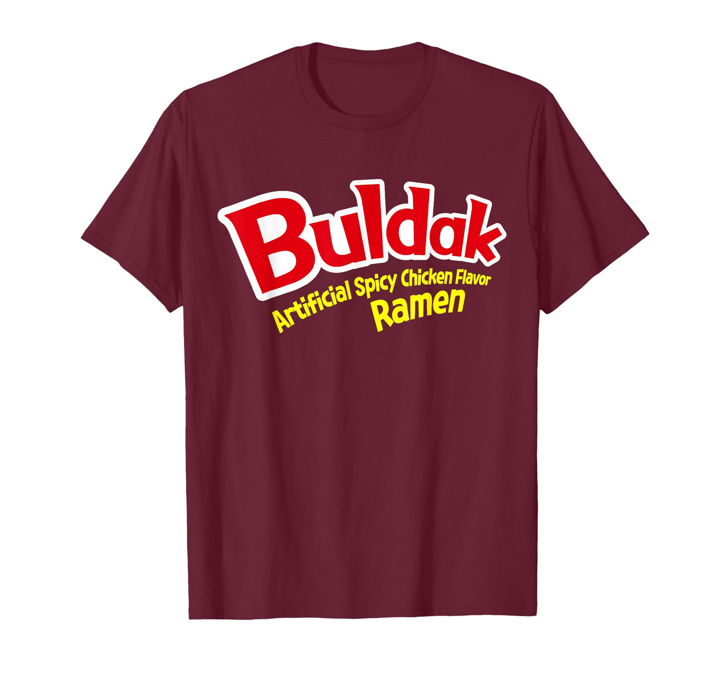 Buldak Spicy Ramen Costume Hot Sauce Samyang Mukbang T-Shirt