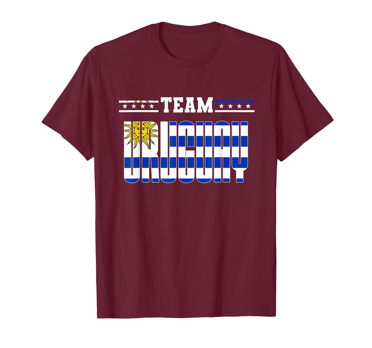 Team Patriotic Uruguayan Flag Uruguay T-Shirt