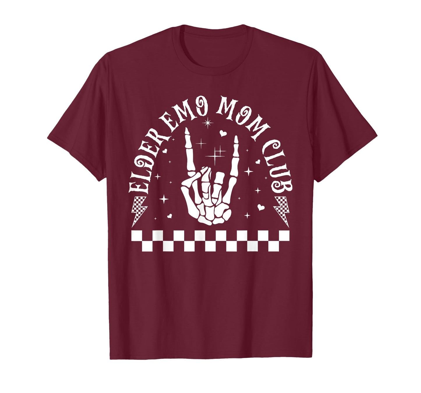Elder Emo Mom Club Emo Lifestyle Emo Music Goth Subculture T-Shirt