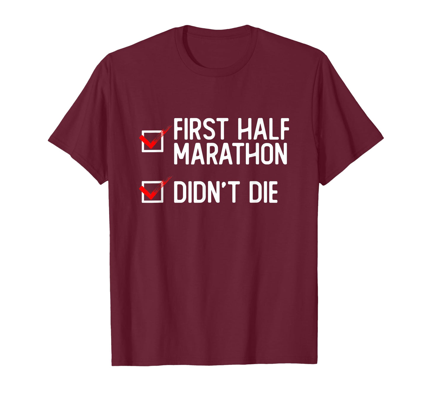 First Halfmarathon - Funny Half Marathon Runner T-Shirt