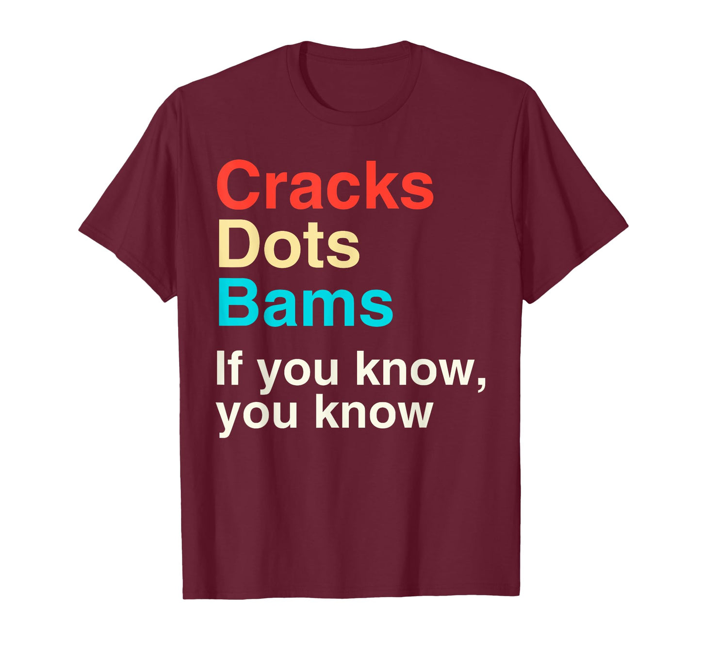 Cracks Dots Bams T-Shirt