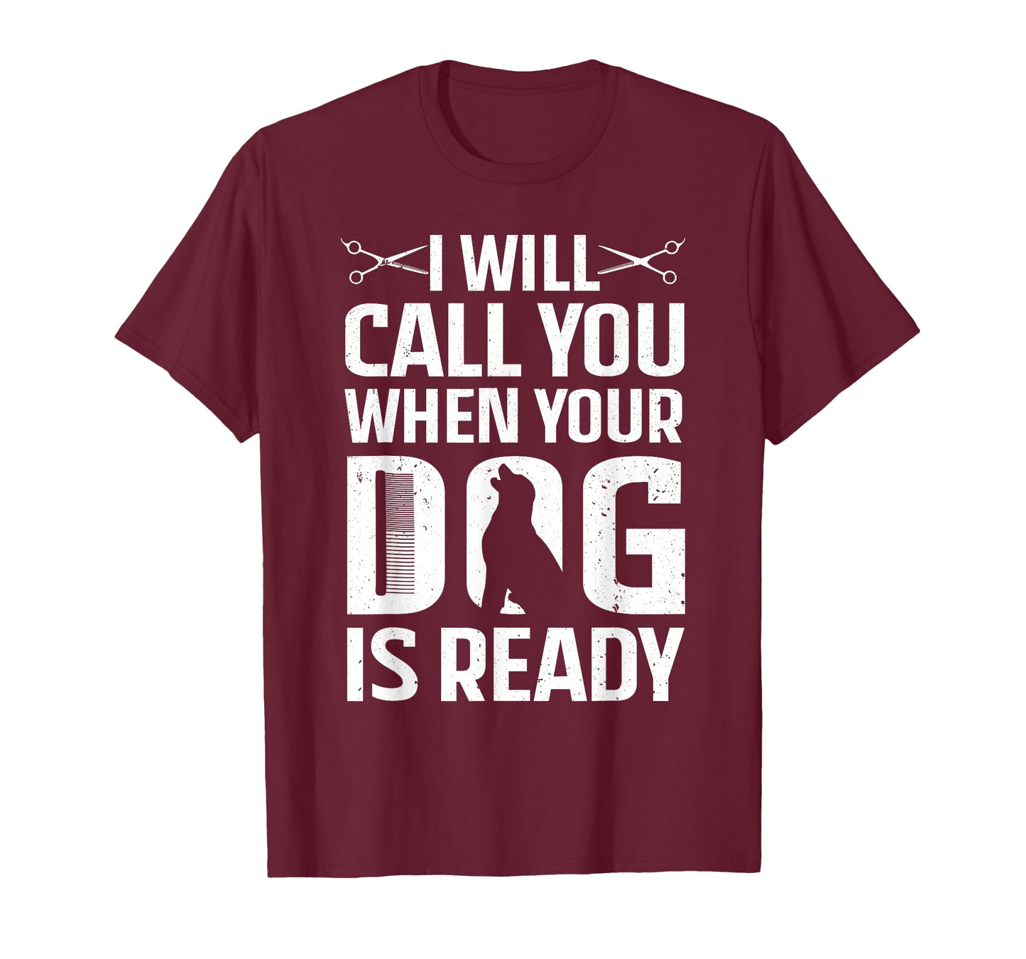 Cool Dog Groomer Art For Men Women Dog Grooming Pet Groomers T-Shirt
