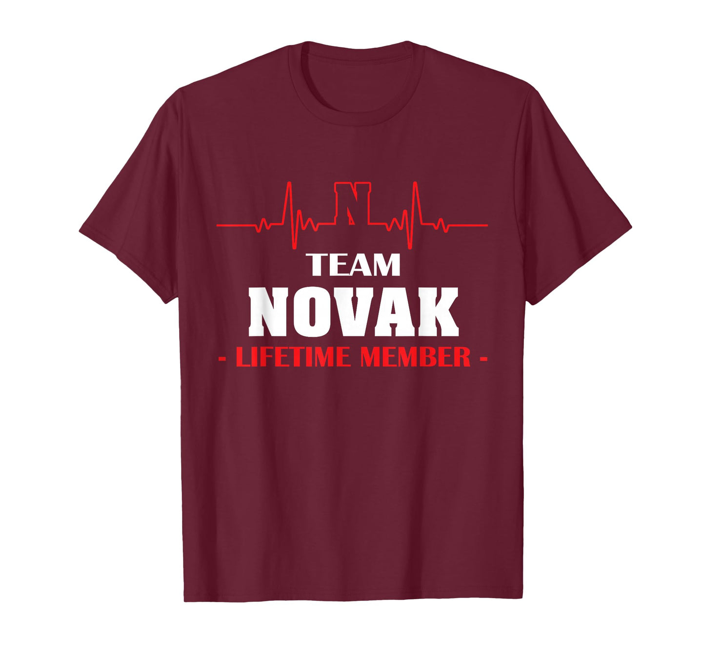 Team NOVAK lifetime member family youth kid shirt 1kmo T-Shirt