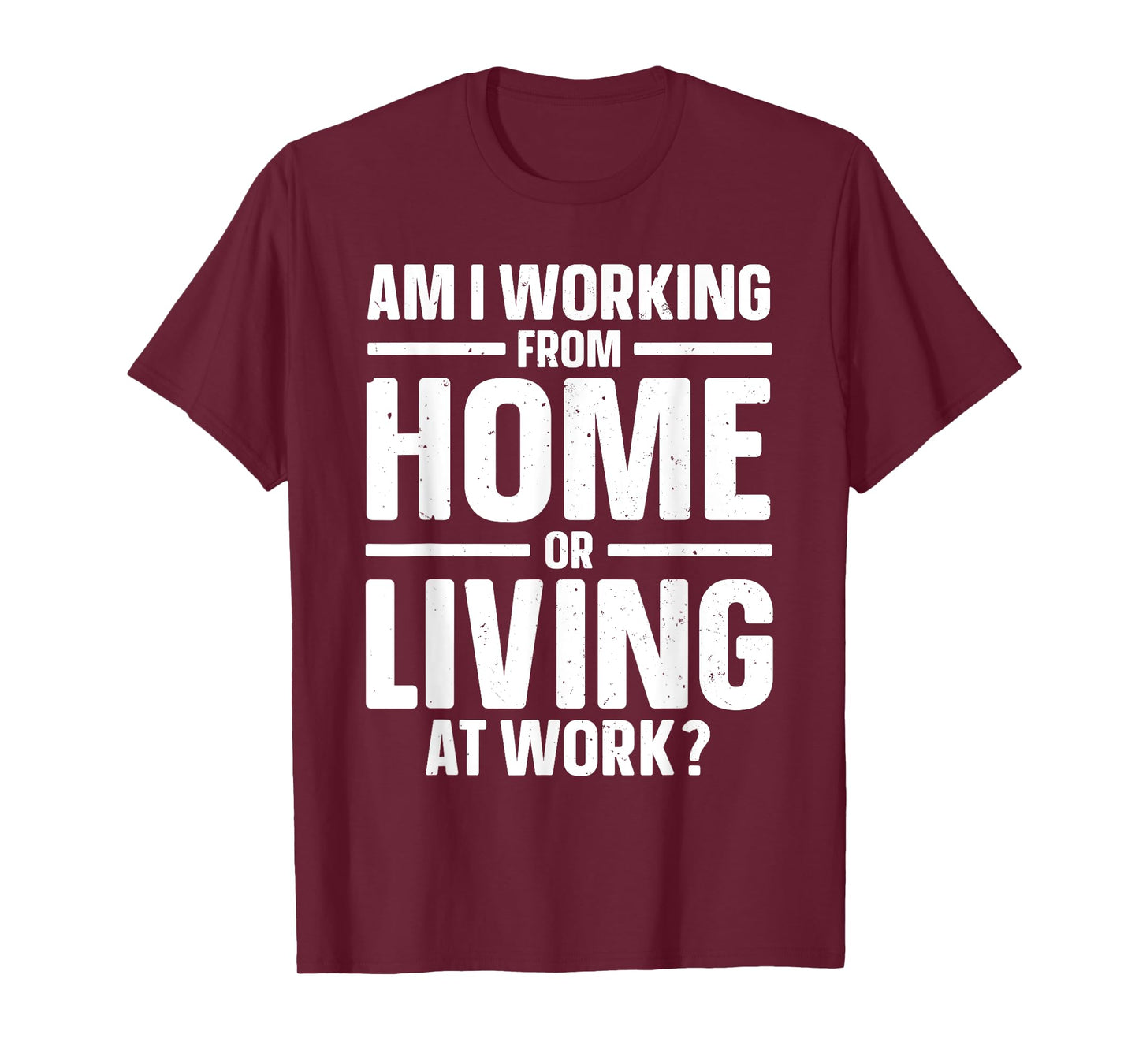 Best Work from Home Art for Men Women Working from Home WFH T-Shirt