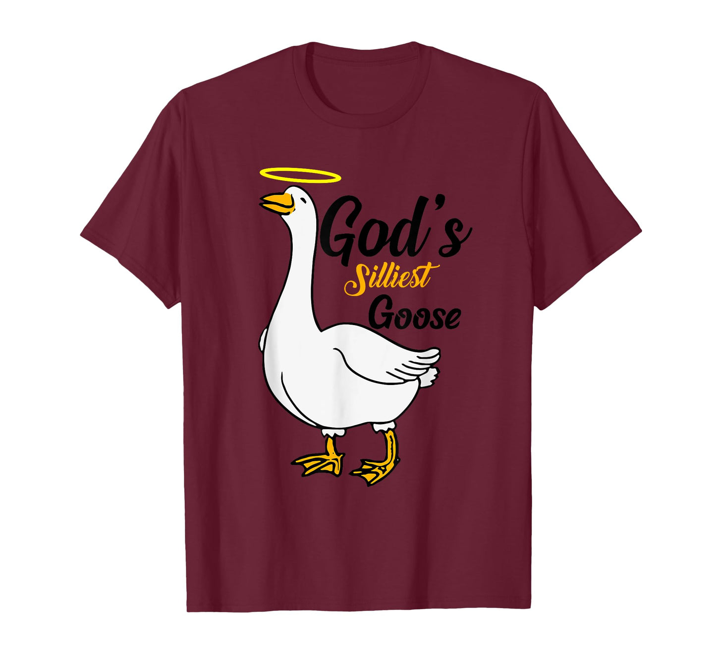 God's Silliest Goose Bird Animal Goose Honk Memes Lovers T-Shirt