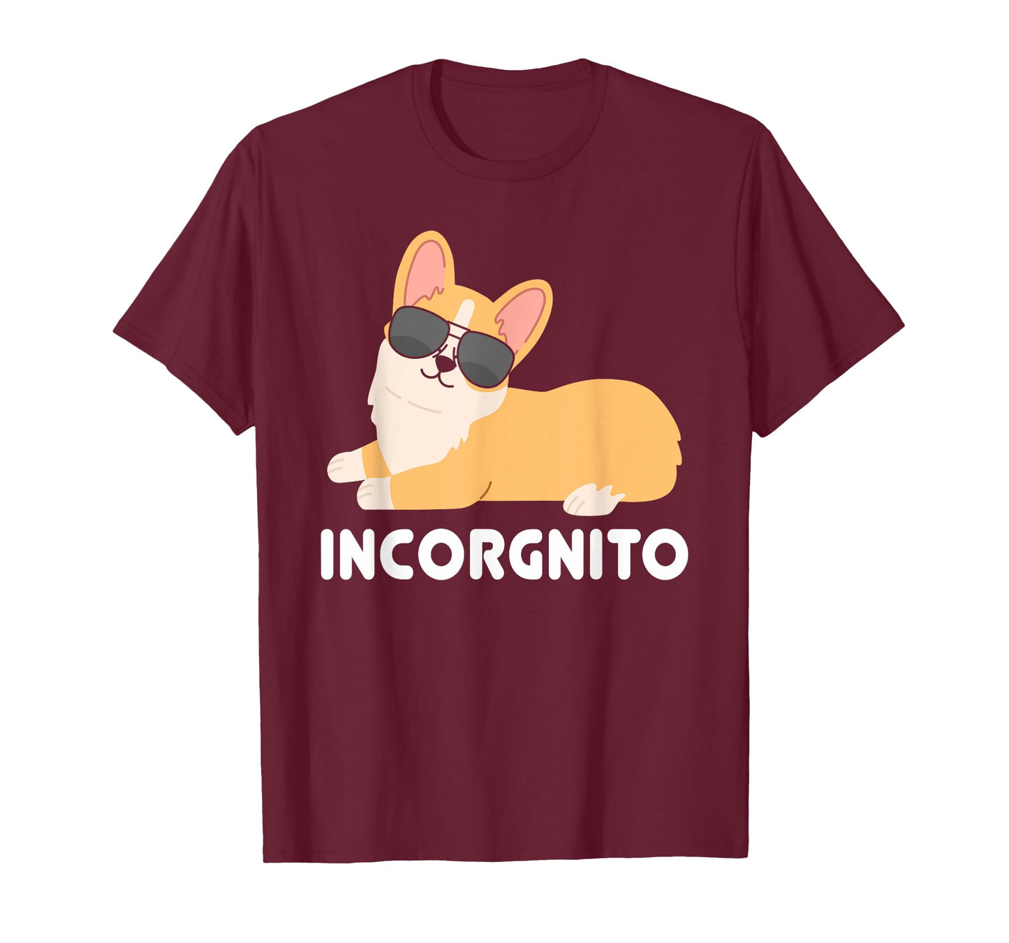 Incorgnito | Welsh Corgi Owner Funny Dog Lover Men Women Girls Kids T-Shirt
