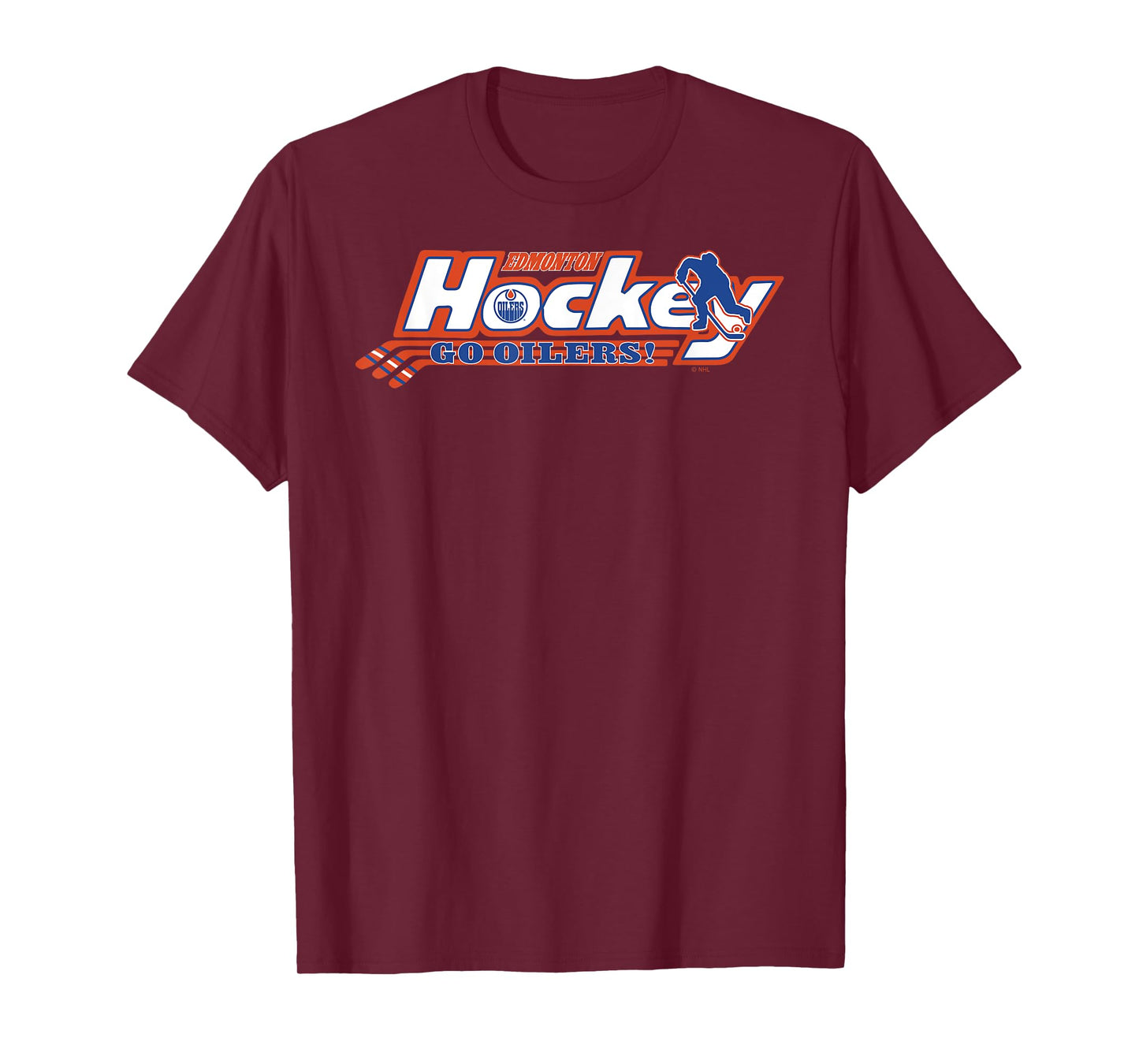 Edmonton Oilers Hockey Royal Officially Licensed T-Shirt