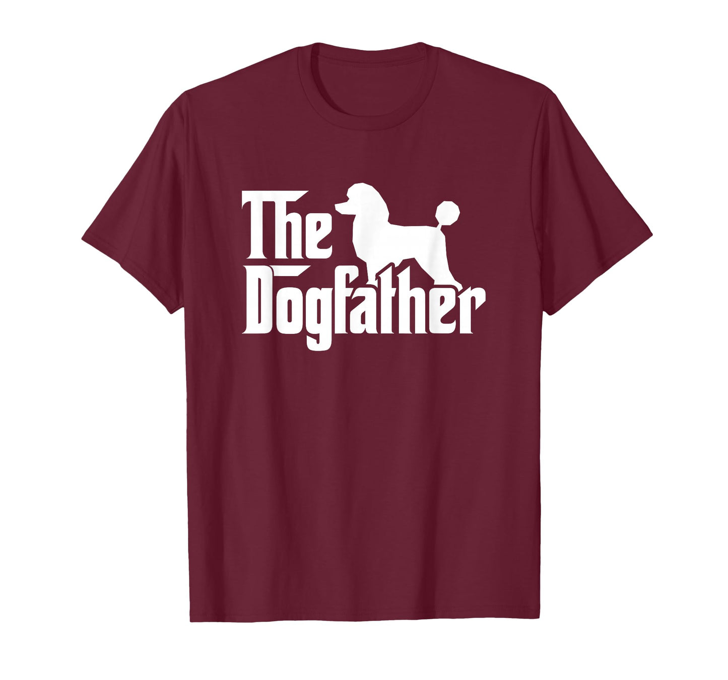 Poodle The Dogfather Cool Dog Daddy Dad Papa Father Men Kids T-Shirt