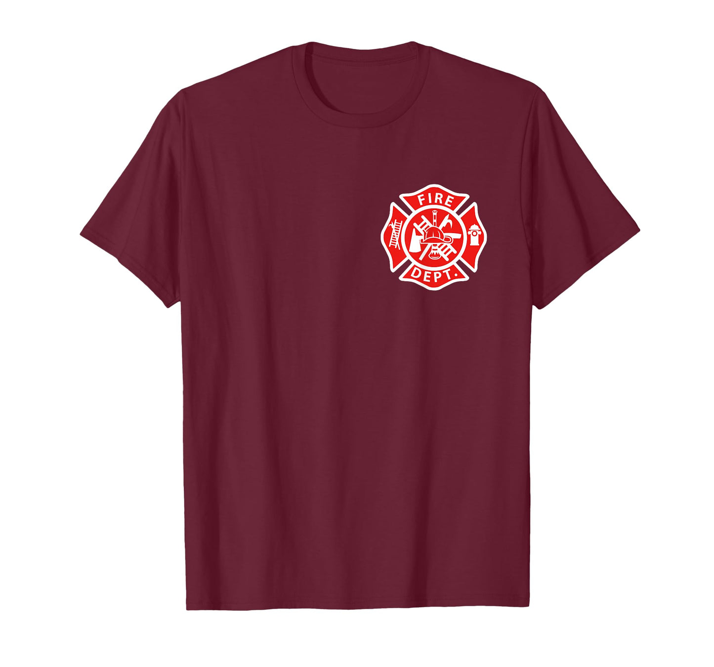 Fire Department Logo Uniform Fireman Symbol Firefighter Gear T-Shirt