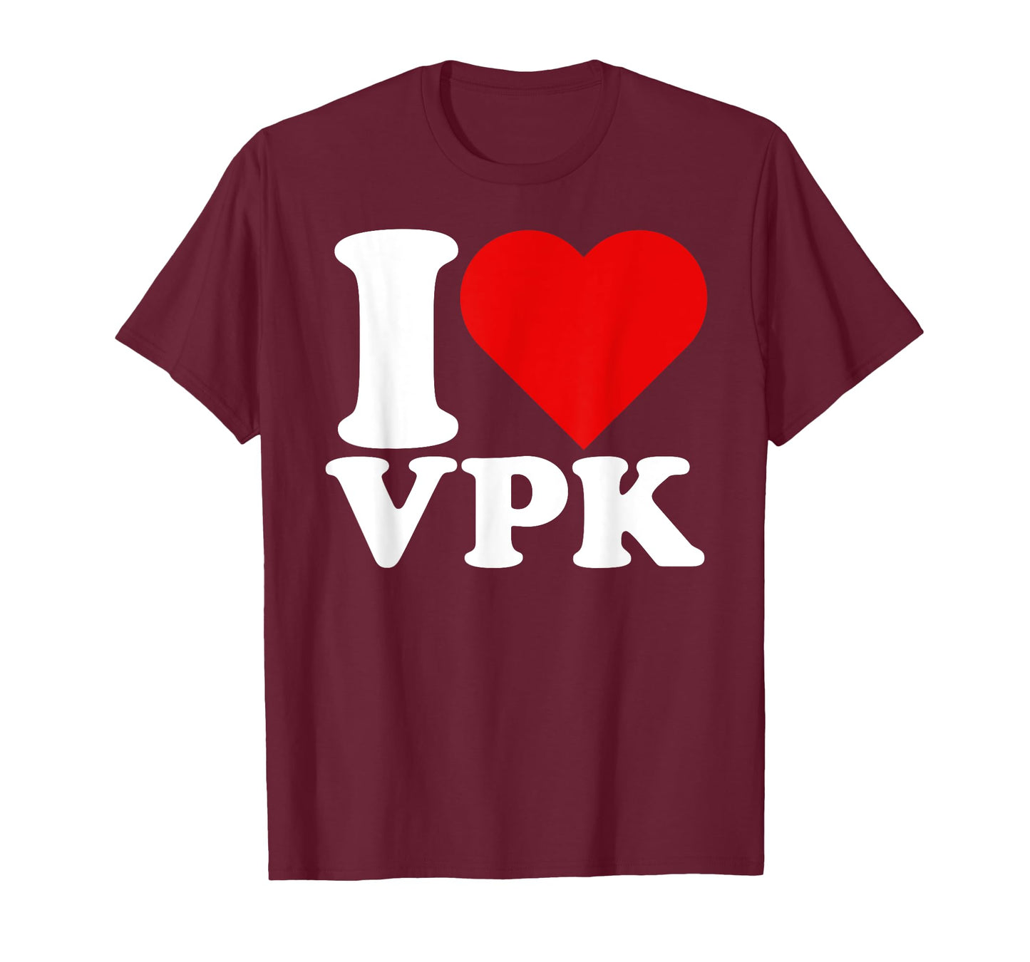 I Love VPK First Day Of VPK Back To School T-Shirt