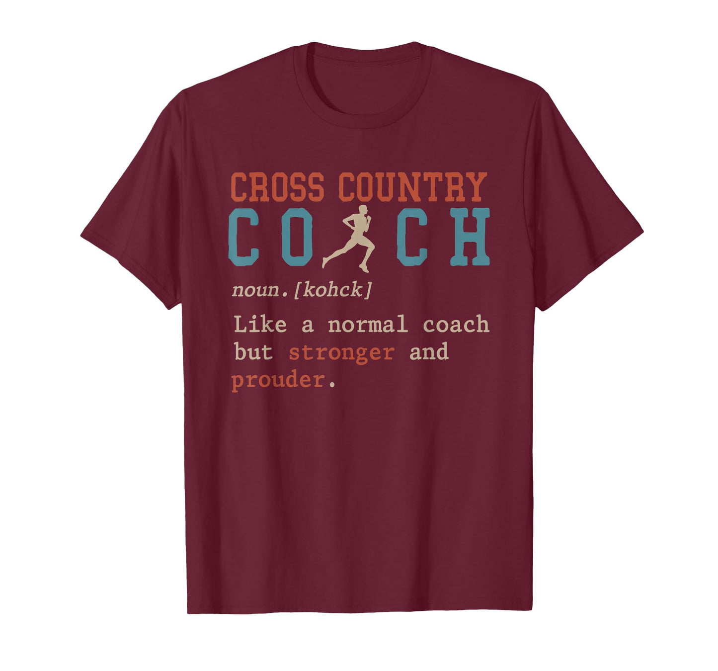Cross Country Coach, Sports Coaching T-Shirt