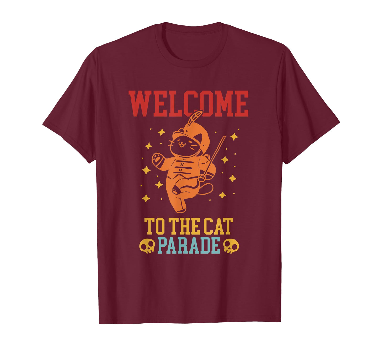 Welcome to the Cat Parade Funny Cat Lovers Men Women T-Shirt