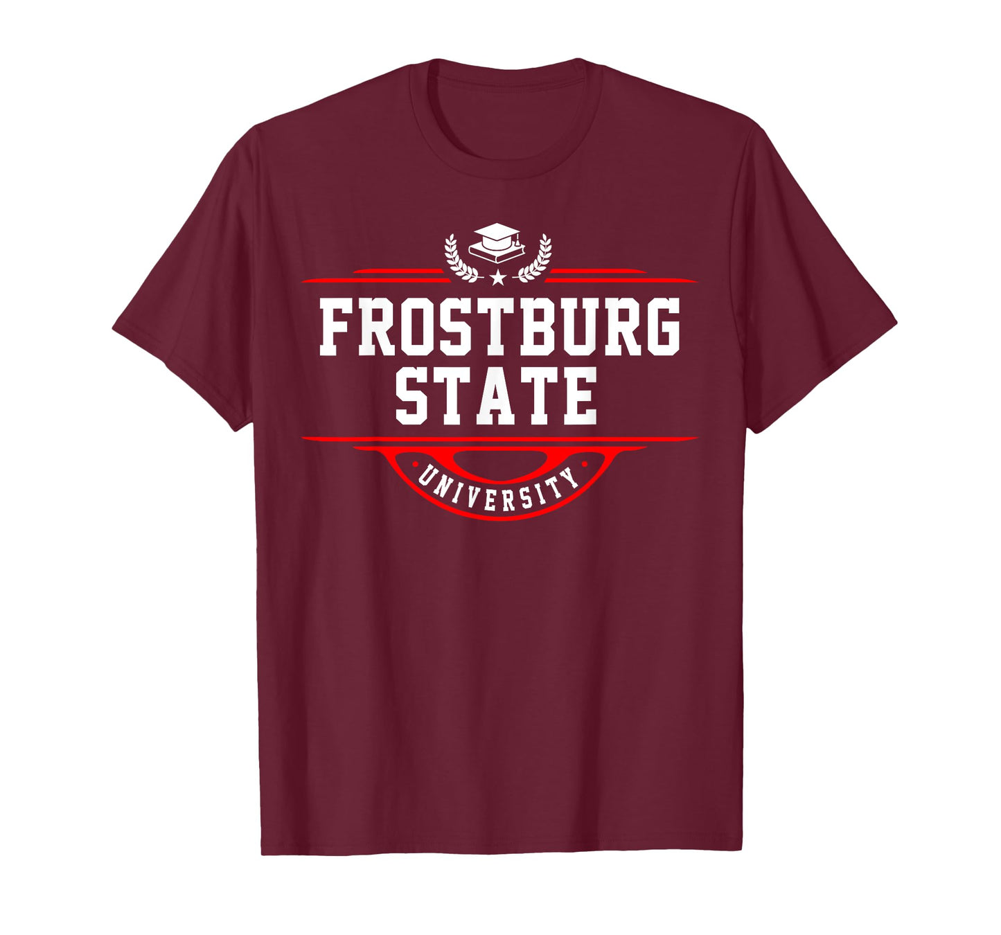 Frostburg State University Vintage Arch Design for Men Women T-Shirt