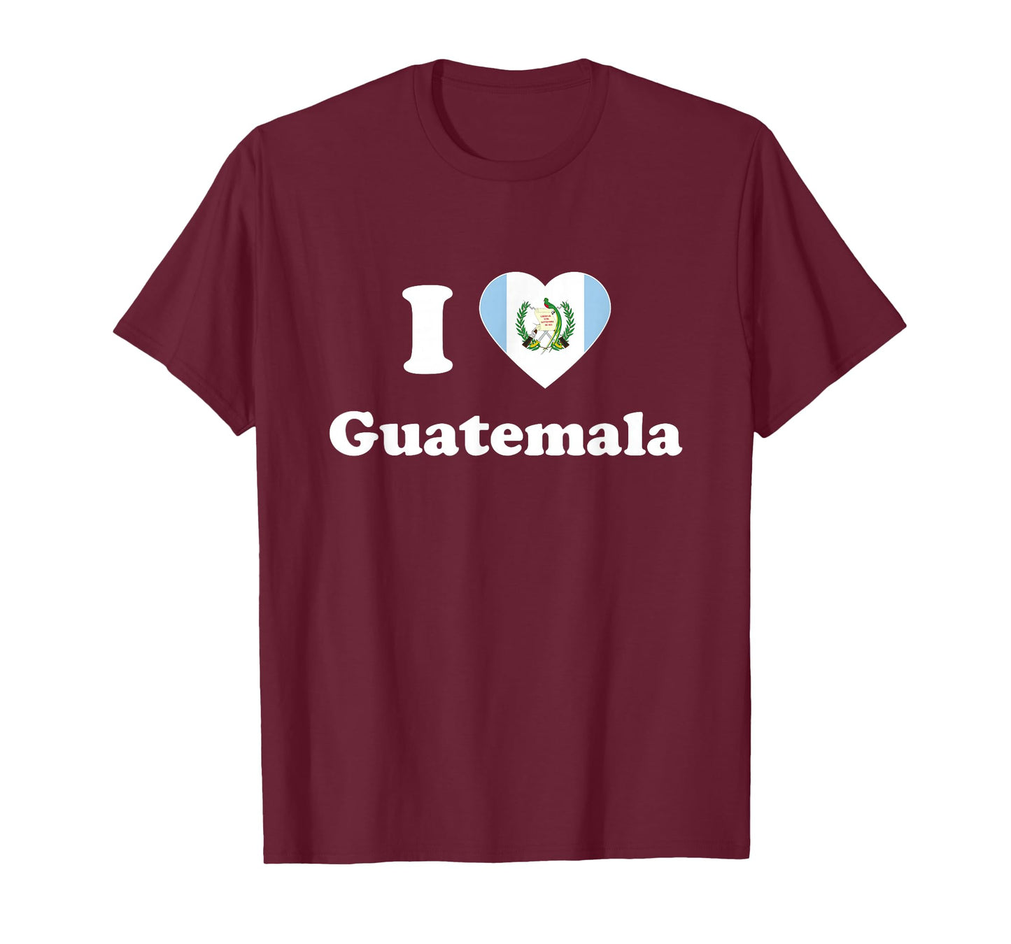 I Love Guatemala I Heart Guatemala Guatemalan T-Shirt