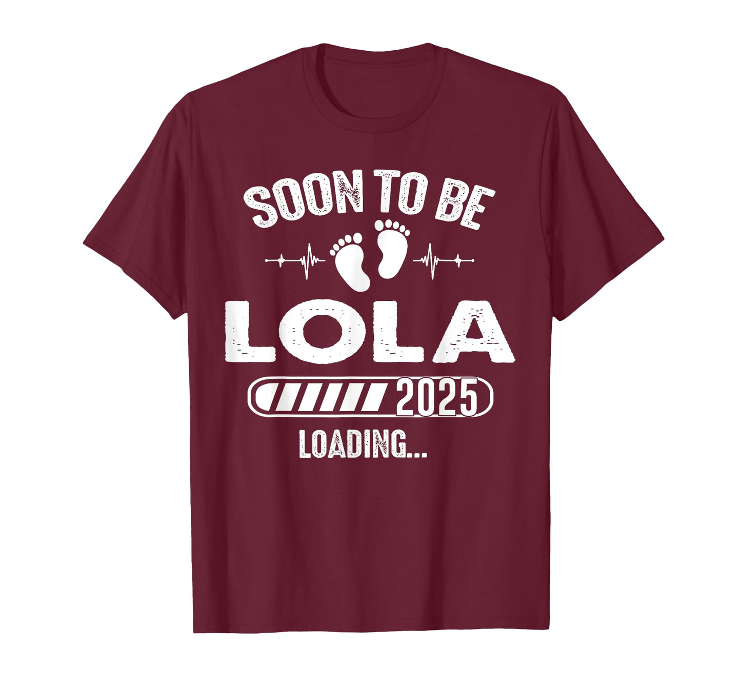 Soon To Be Lola 2025 Baby Loading T-Shirt