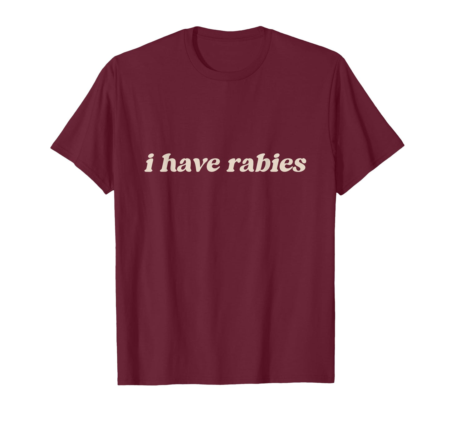 I Have Rabies Funny Dog Avengers Bad Dog Vintage Dog Lover T-Shirt