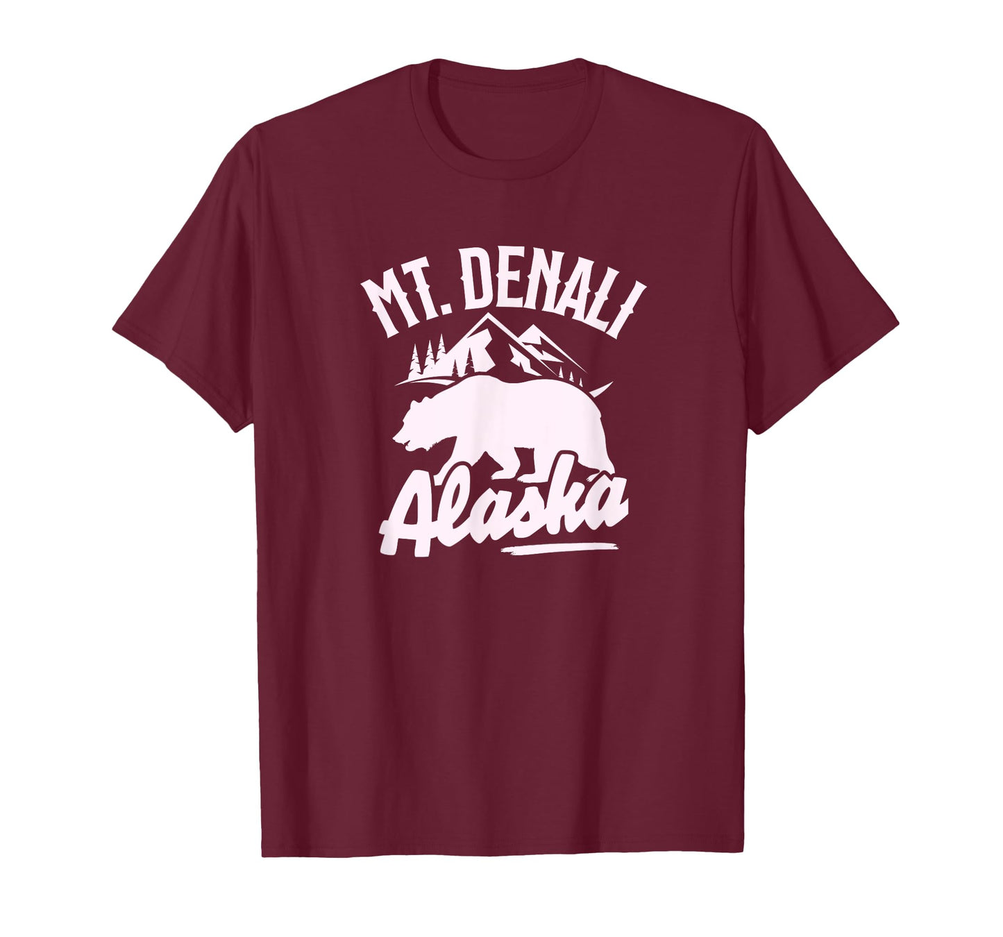 Retro Mount Denali Souvenir/Mt. Denali T-Shirt