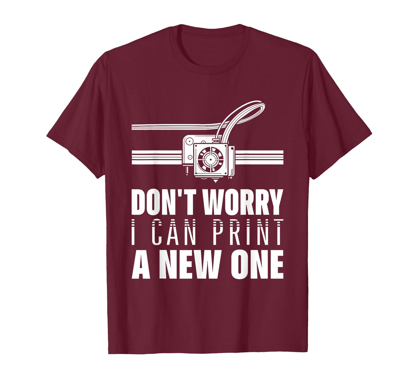 Funny 3D Printer Geek Filament Printing Machine Lover Outfit T-Shirt