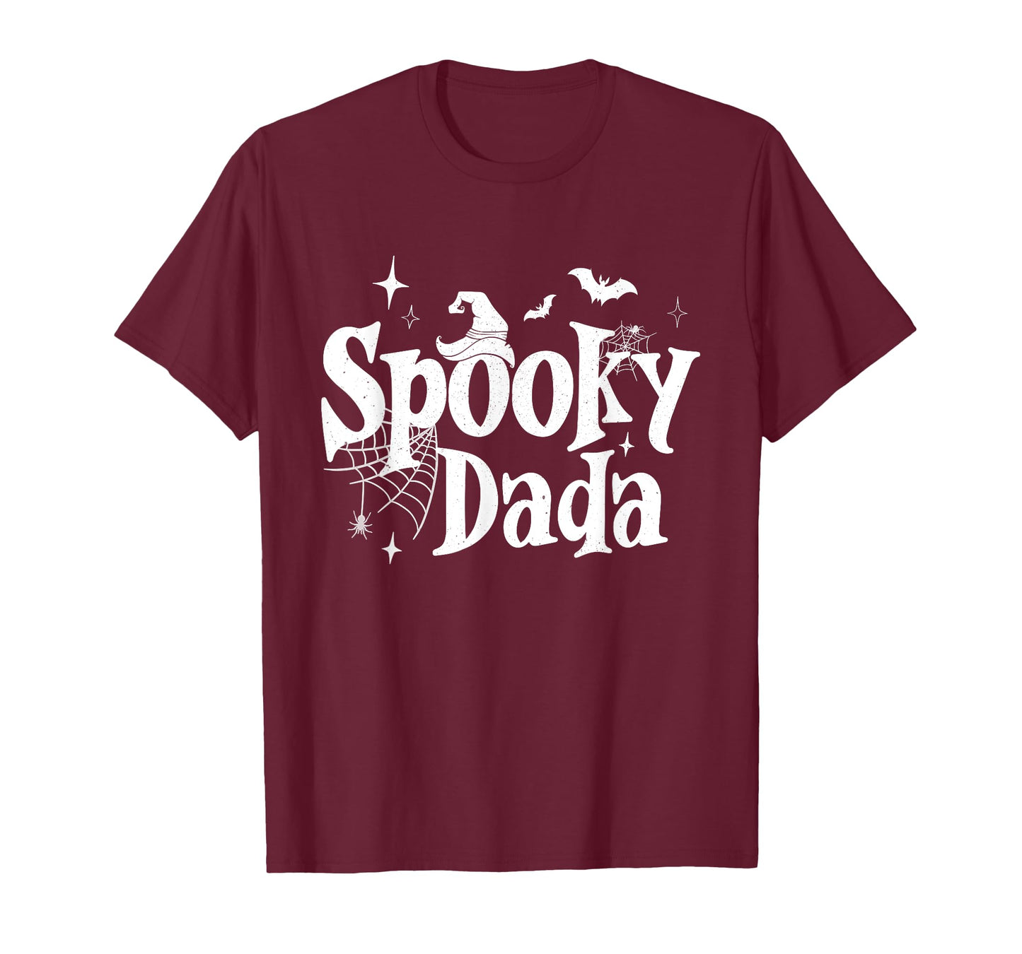Spooky Dada Witch Funny Halloween Costume Dad Grandpa Men T-Shirt