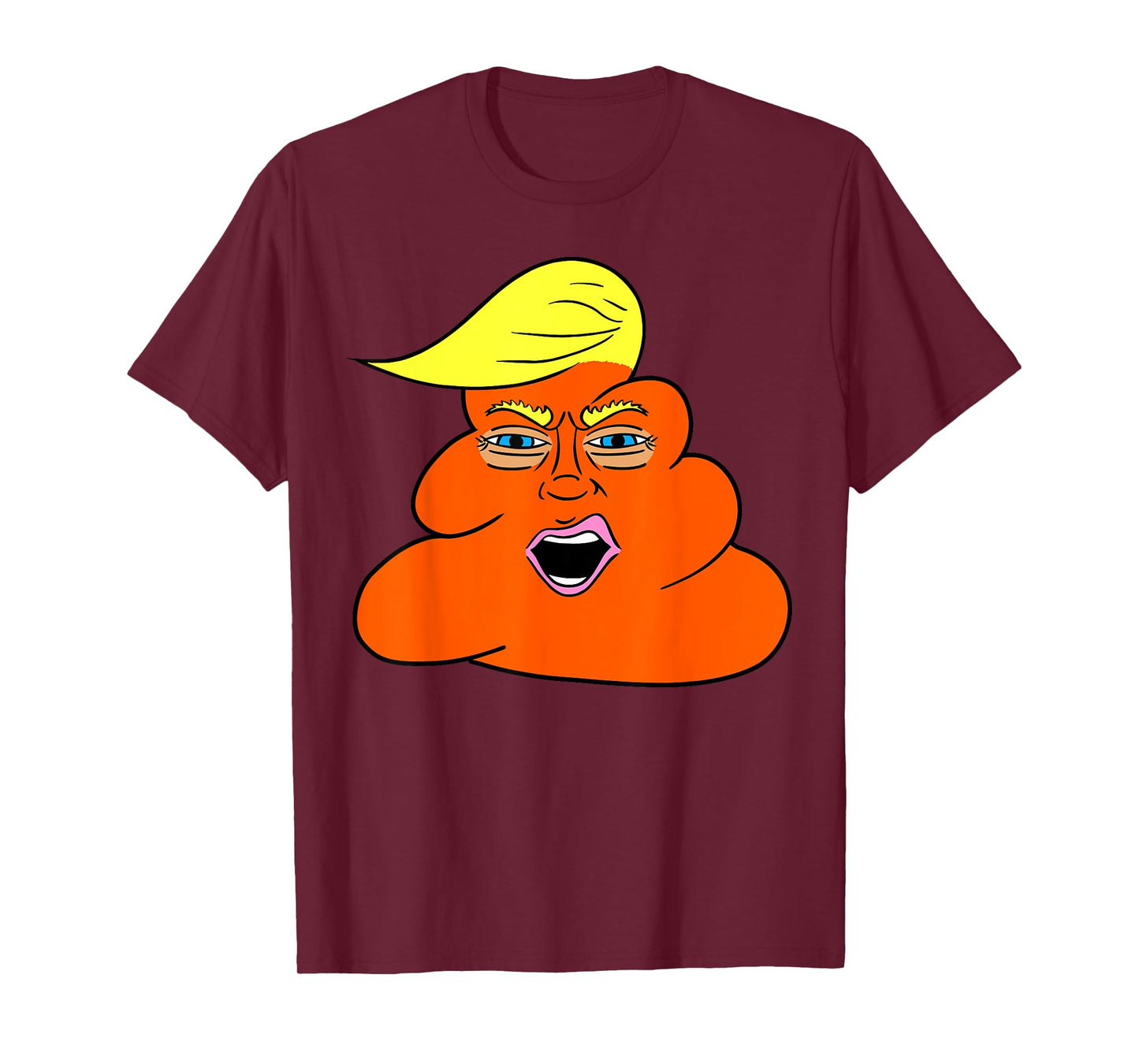 Trump Hairt Orange Turd Shit T-Shirt