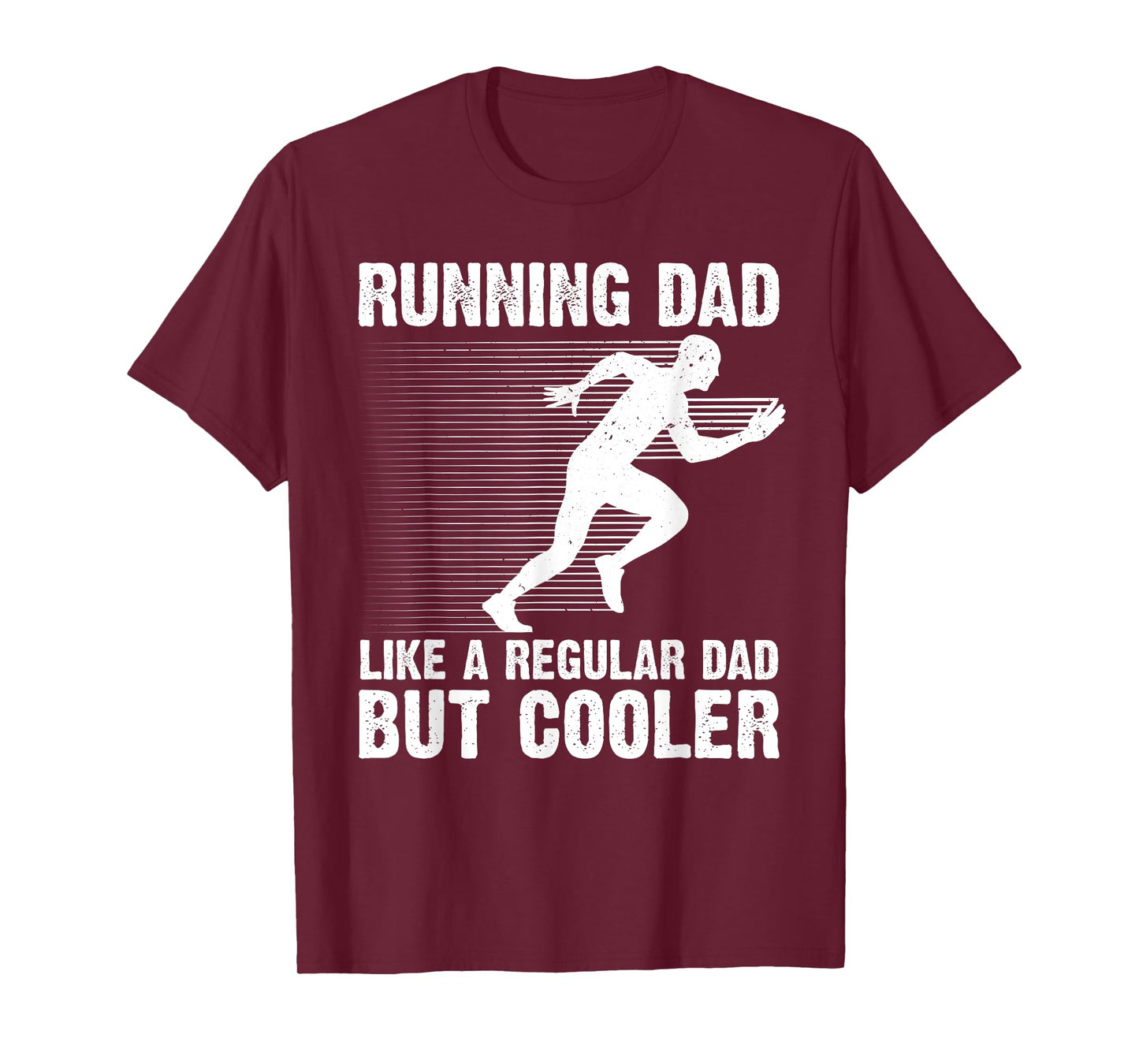 Funny Running Dad For Men Father Marathon 5K Run Finisher T-Shirt