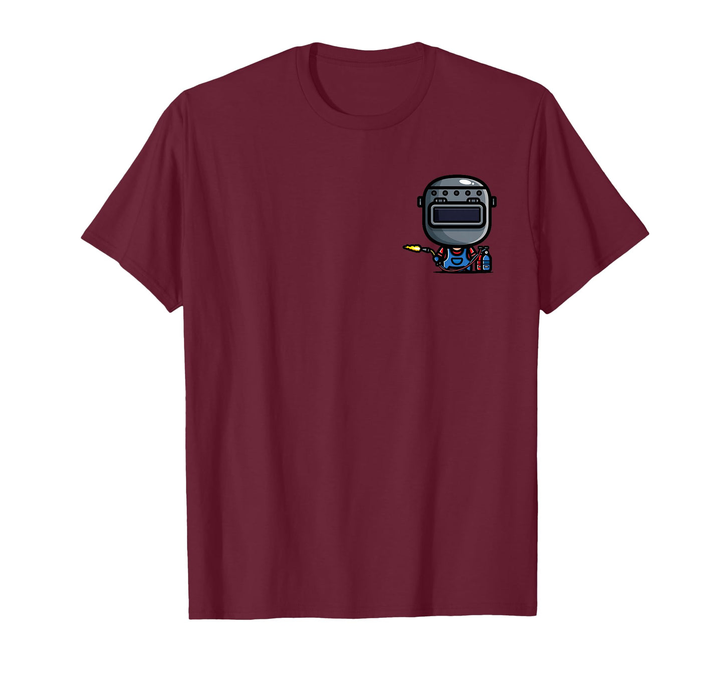 Welding Welder on or in The Heart T-Shirt Small