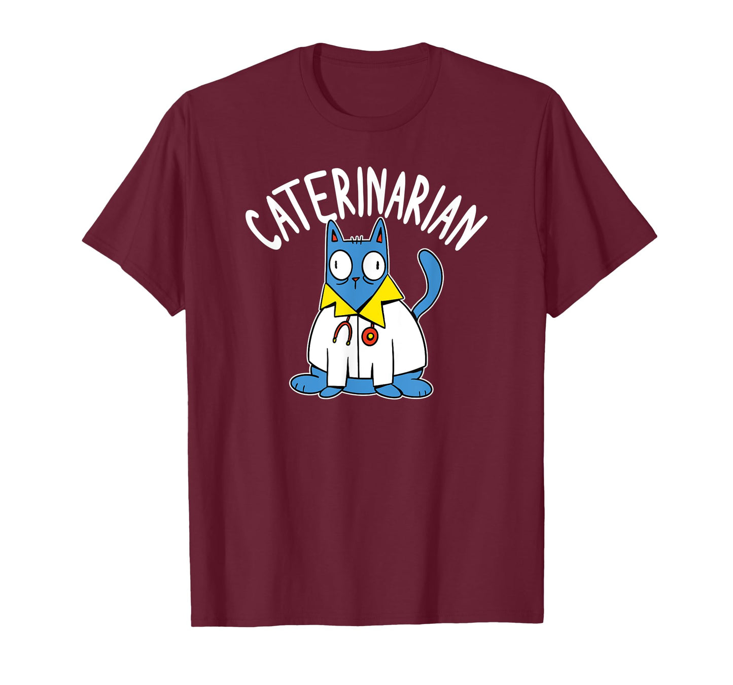 Caterinarian Cat Doctor Veterinarian T-Shirt for Men Women Kids