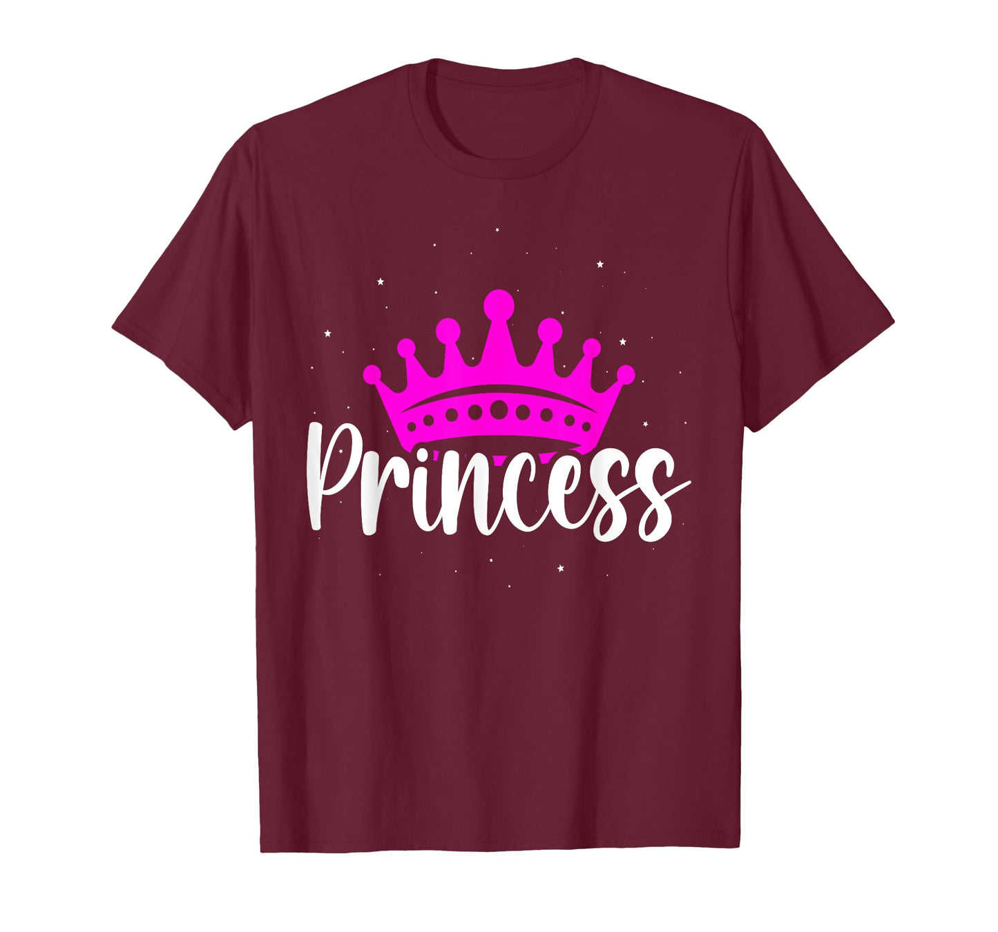 Princess Pink Crown Funny Princess matching Family Love T-Shirt