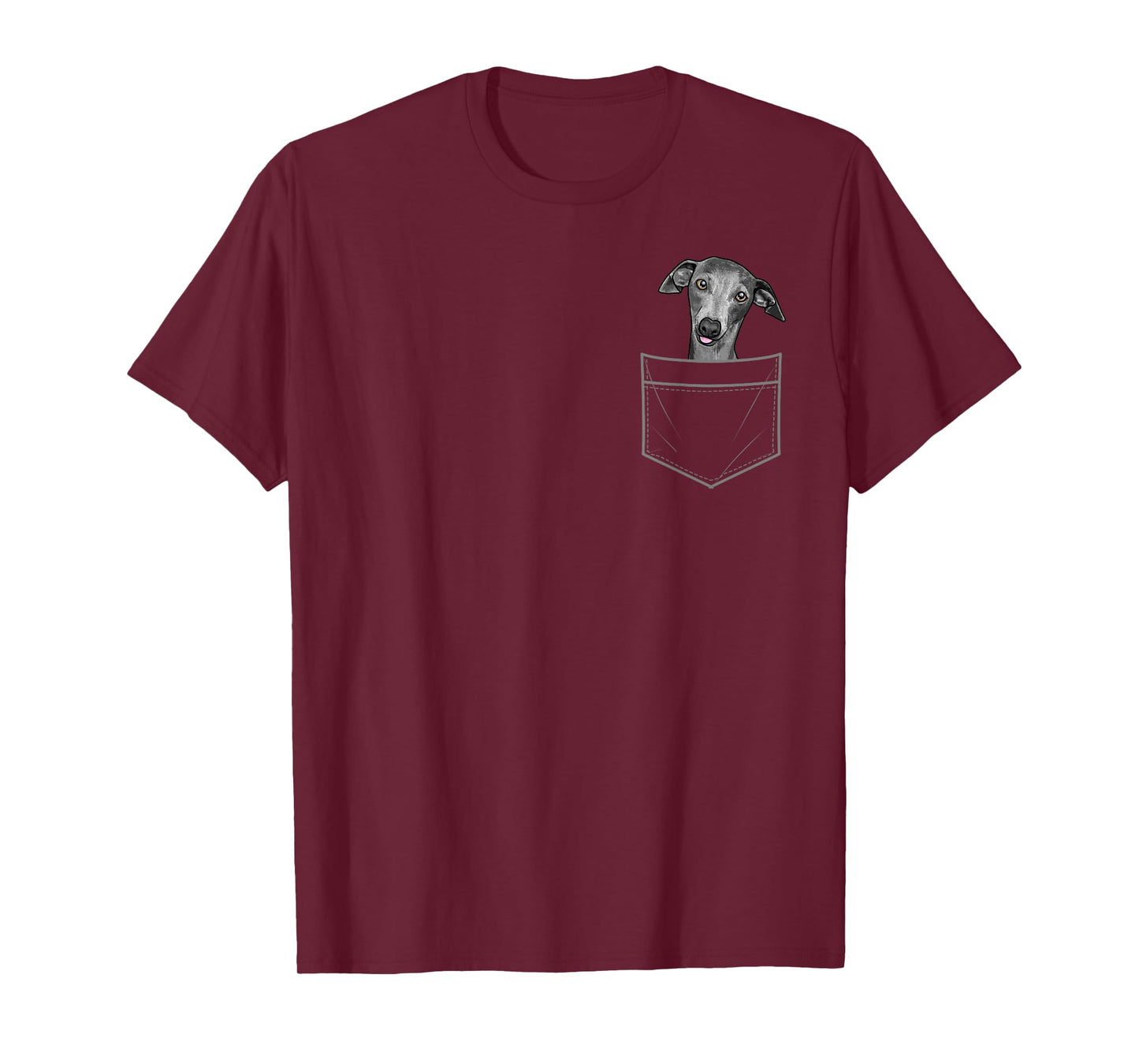 Funny Greyhound Design For Men Women Italian Greyhound Lover T-Shirt