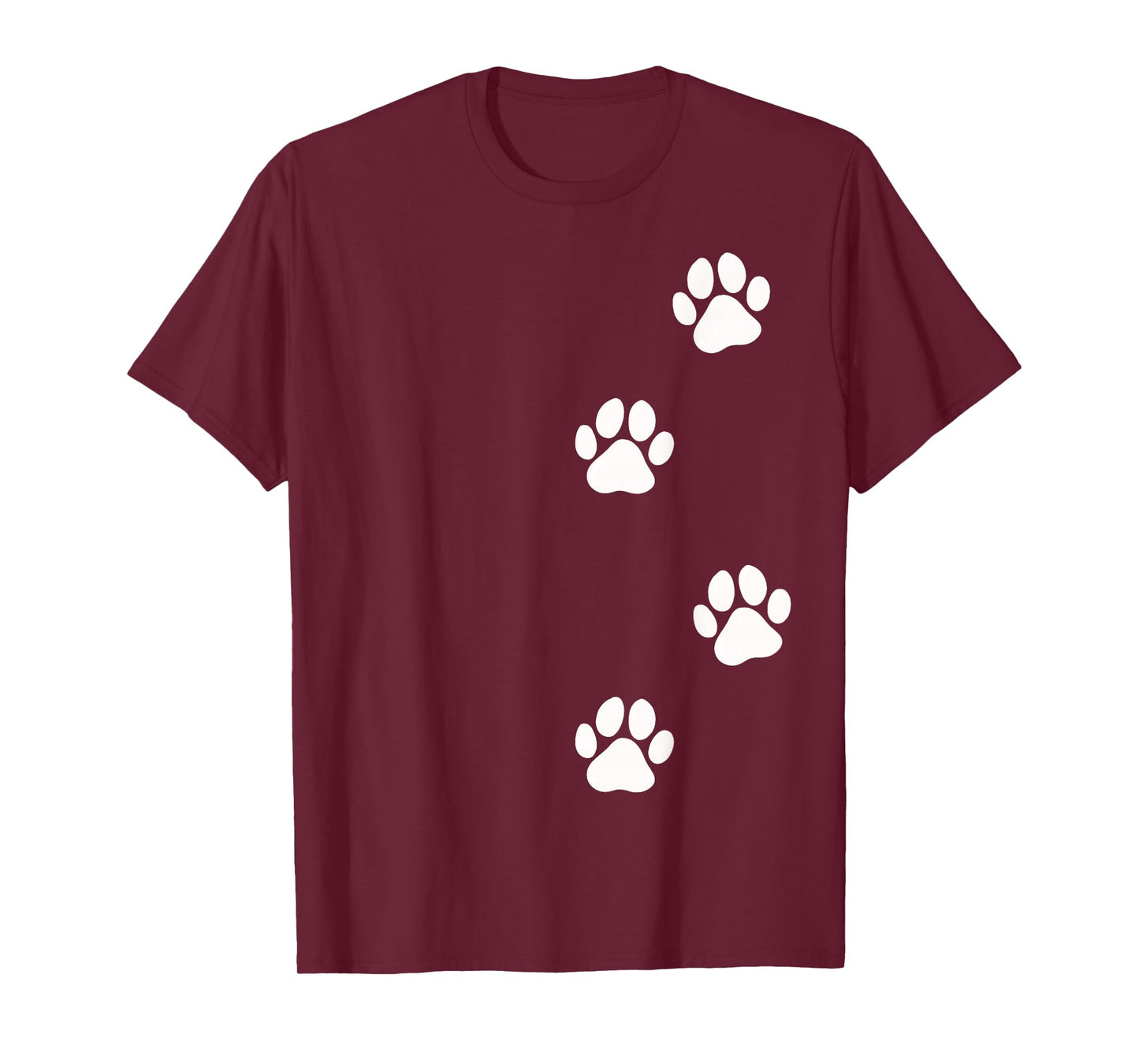 Paw Print Dog Cat Pet Lover T-Shirt Small