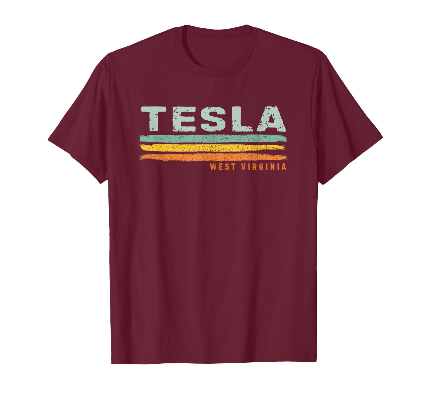 Vintage Stripes Tesla WV T-Shirt