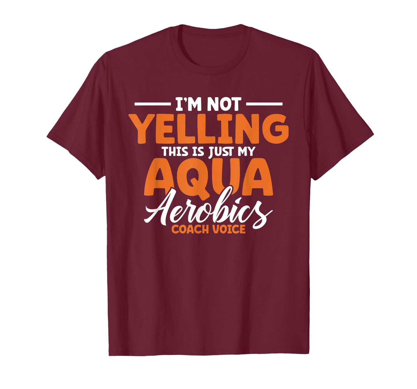 Aqua Aerobics Swimming Water Instructor Fitness Waterobics T-Shirt