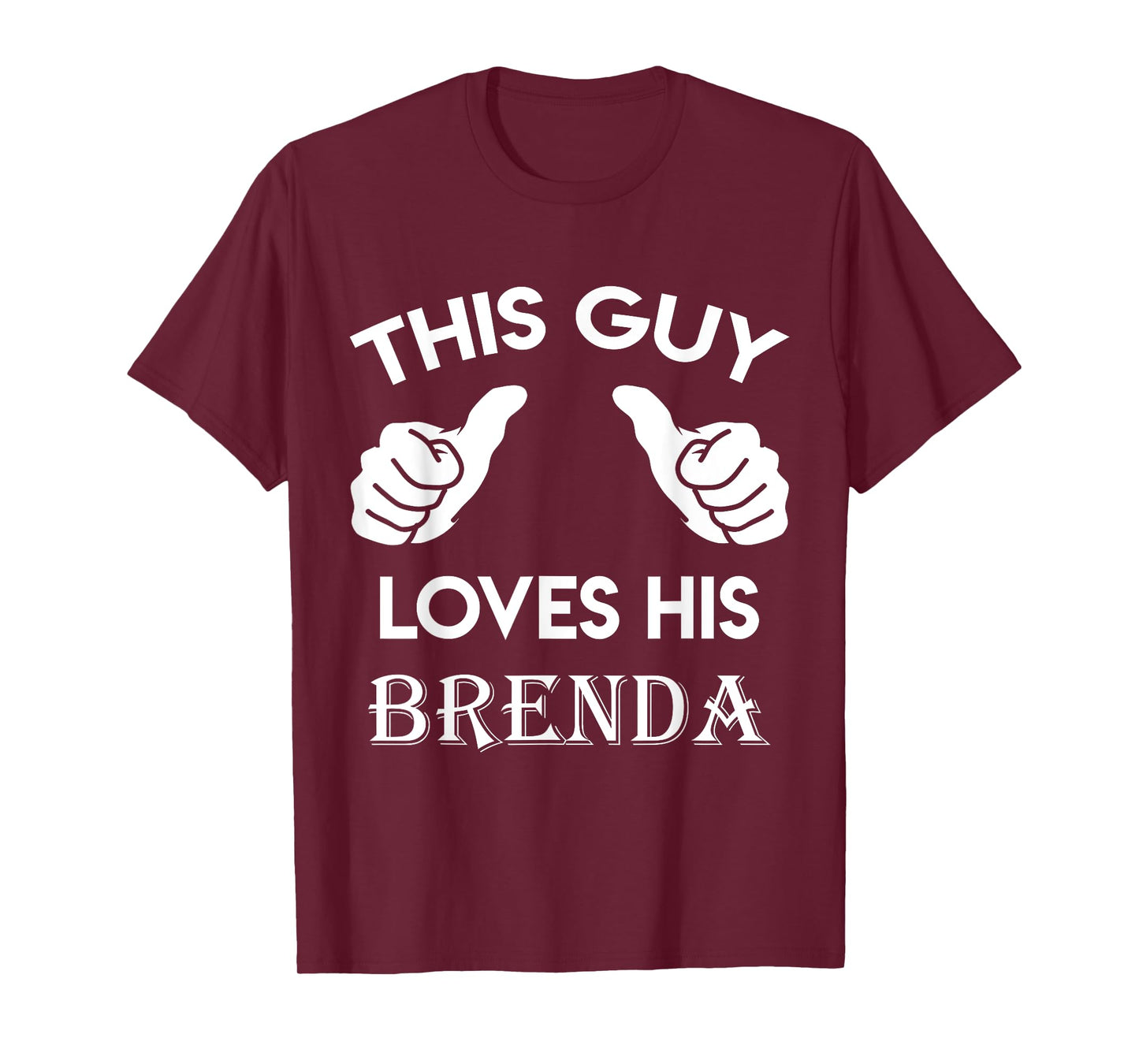 This guy loves his BRENDA gift valentine Anniversary 02t T-Shirt