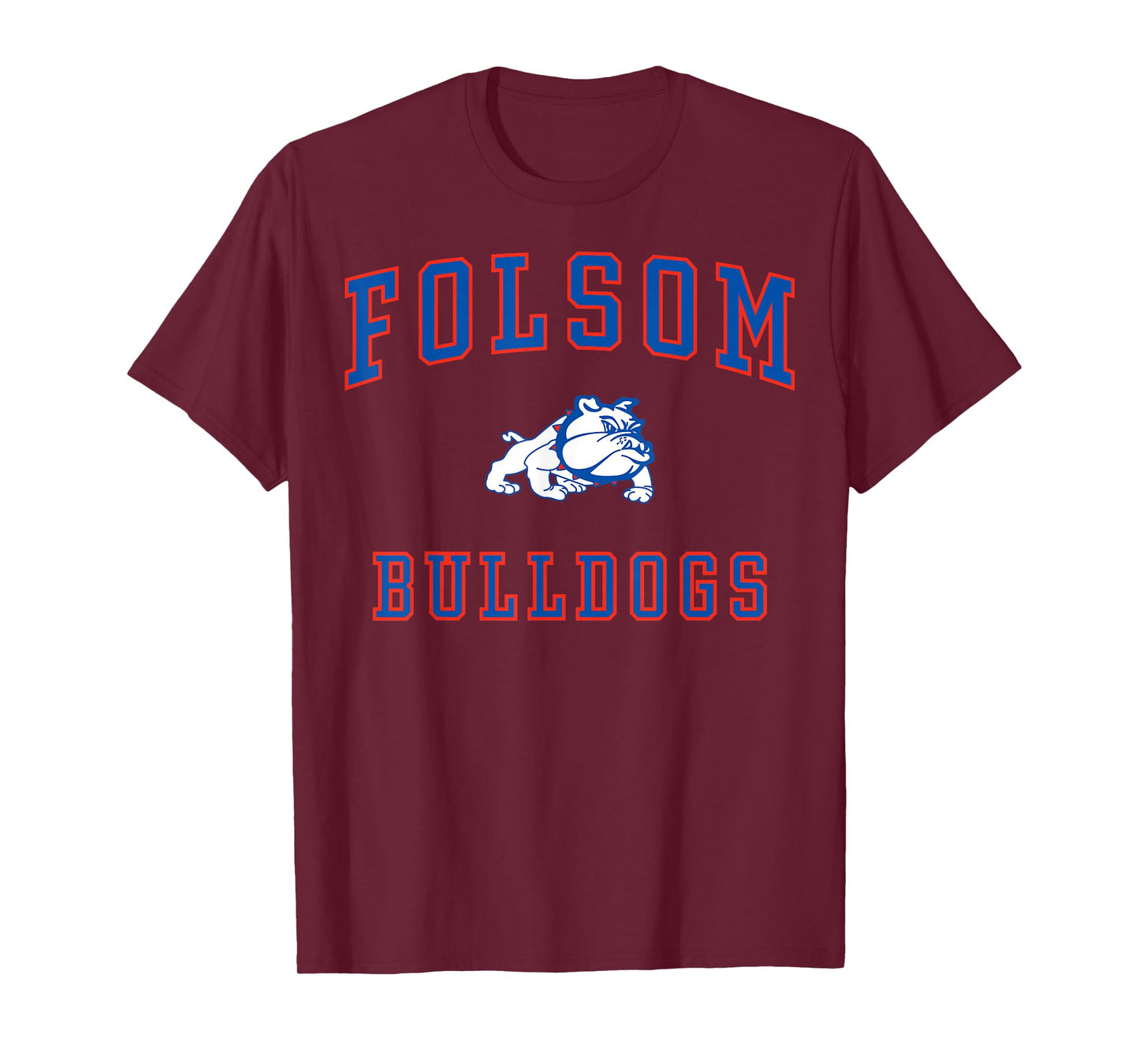 Folsom High School Bulldogs T-Shirt C1 T-Shirt