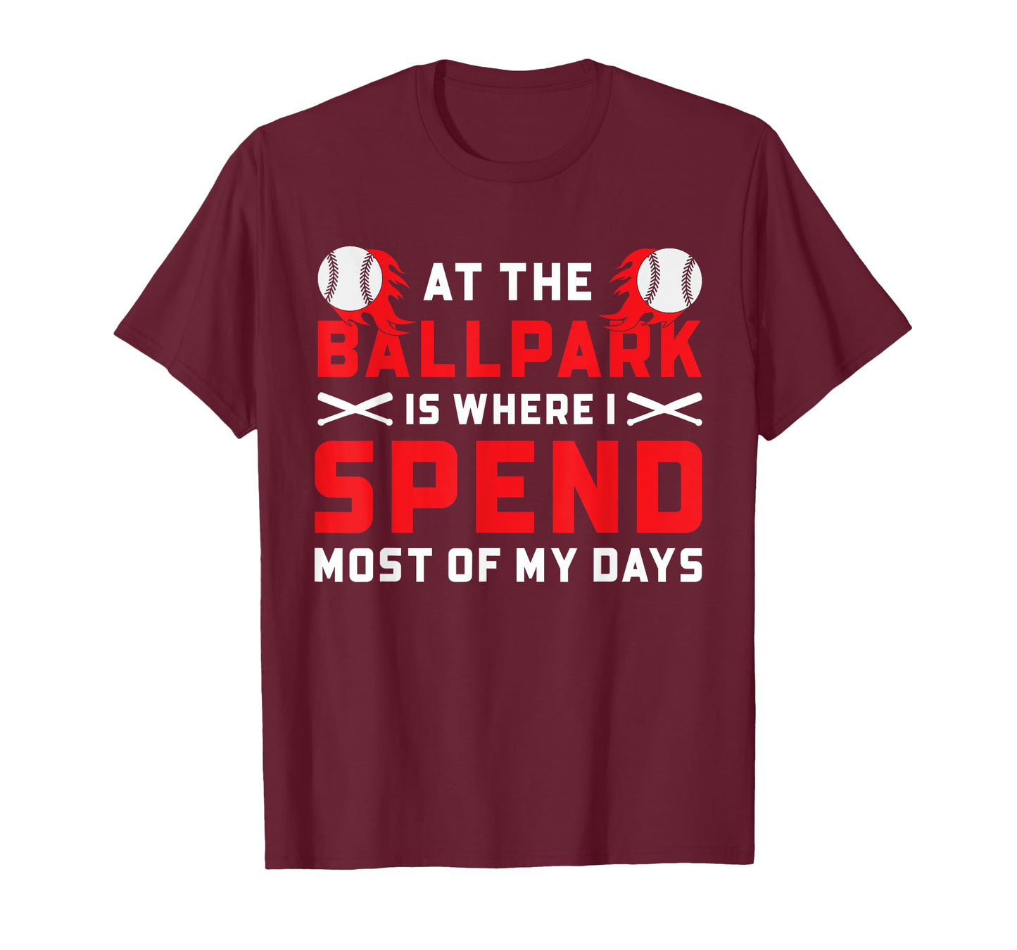 Baseball Softball Mom Ballpark T-Shirt