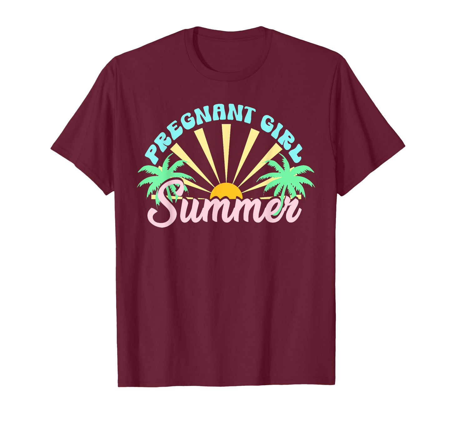 Pregnant Girl Summer T-Shirt