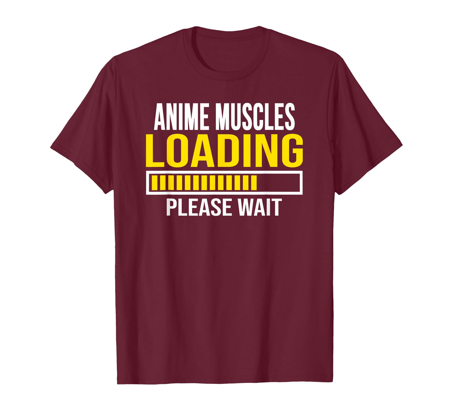 Anime Muscles Loading Workout Fitness T-Shirt