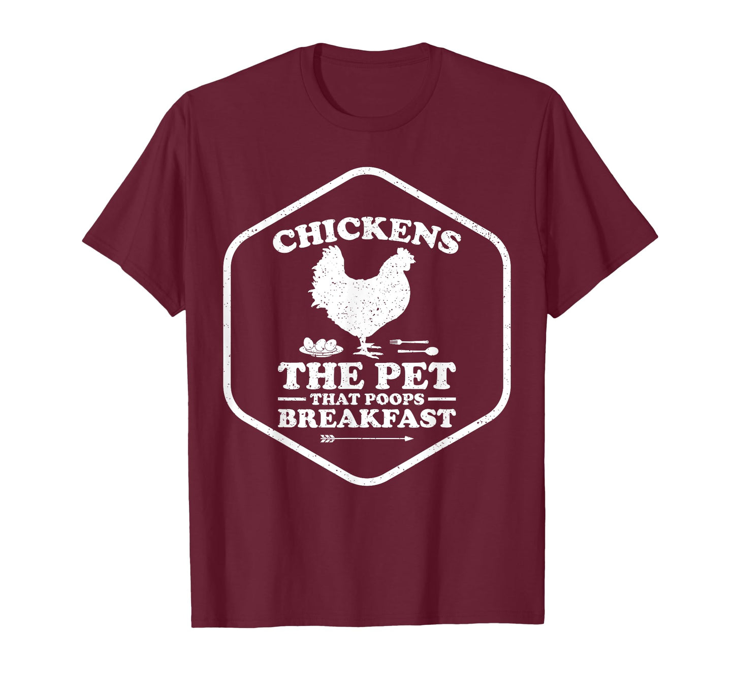 The Pet That Poops Breakfast Eggs Farmer Chicken T-Shirt
