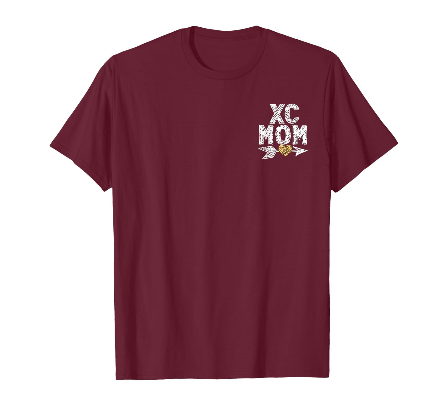 XC Mom Cross Country Runner Long Distance Running Mother T-Shirt