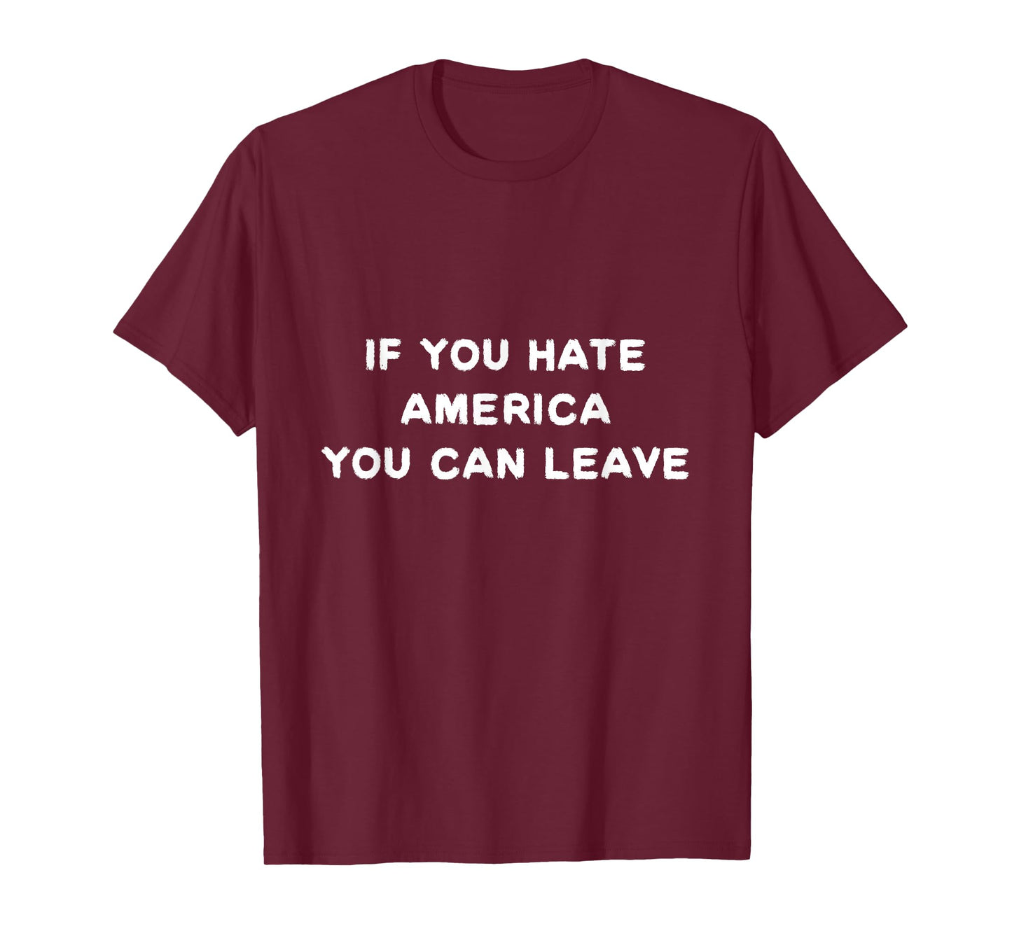 If you hate America you can leave political T-shirt USA T-Shirt